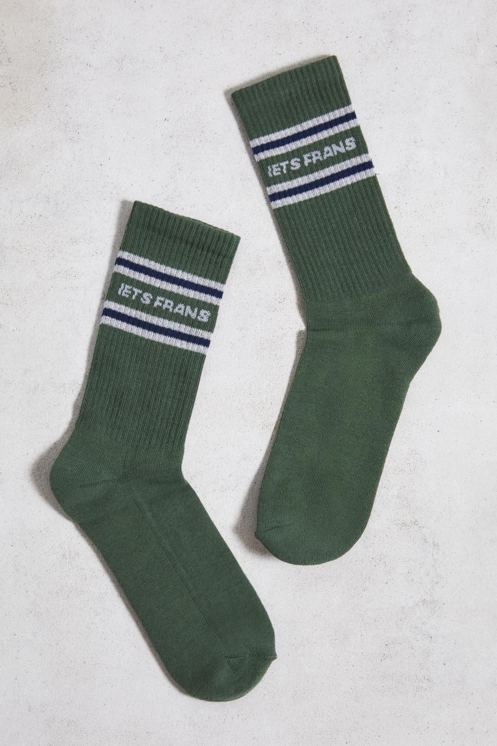 U.O. Crew Hoop Socks (UO-12)