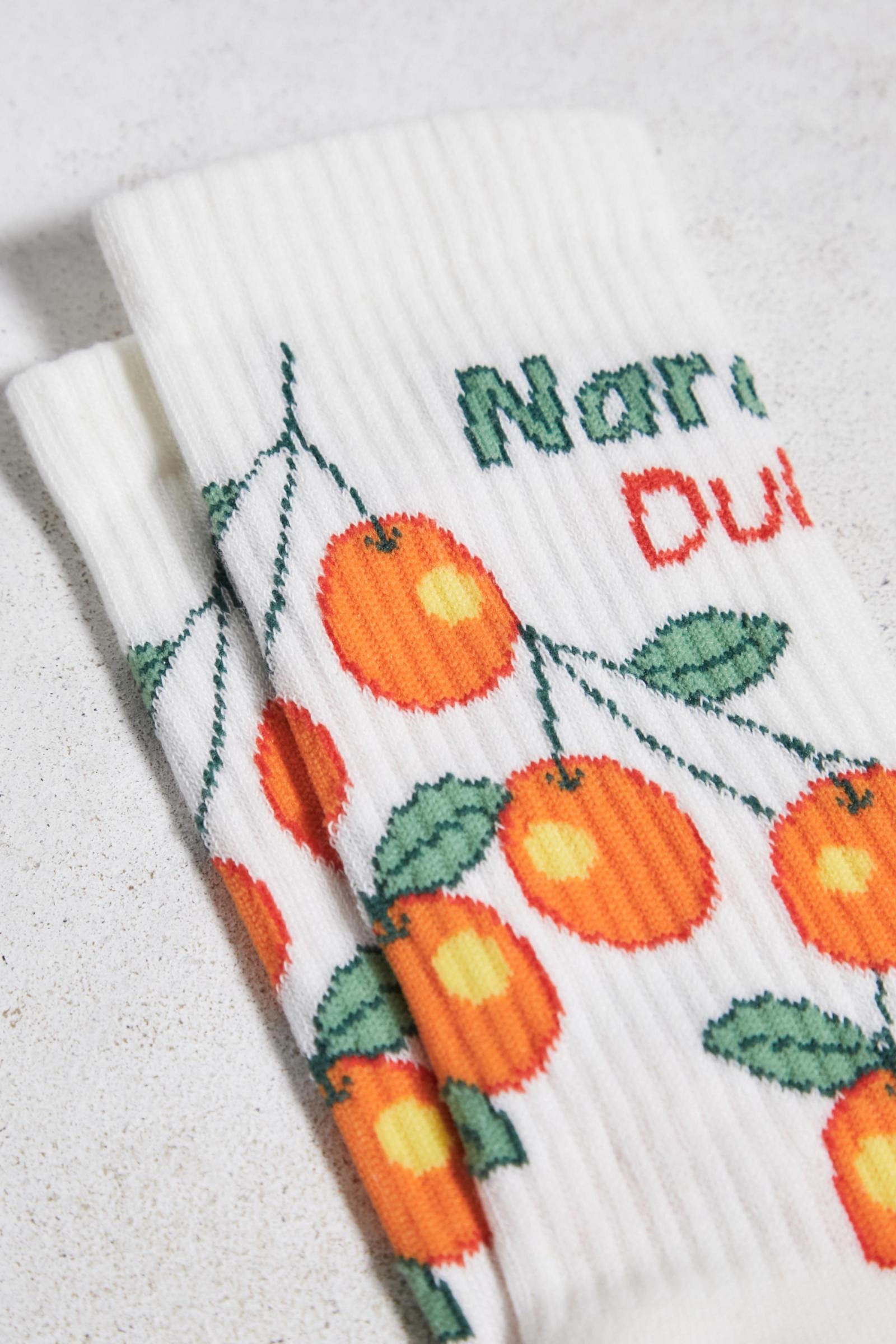 U.O. Oranges Crew Socks (UO-41)