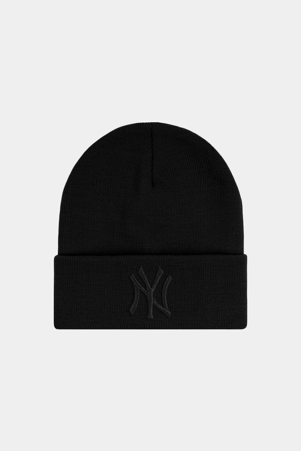 NY Knit Cuffed Bere - Black