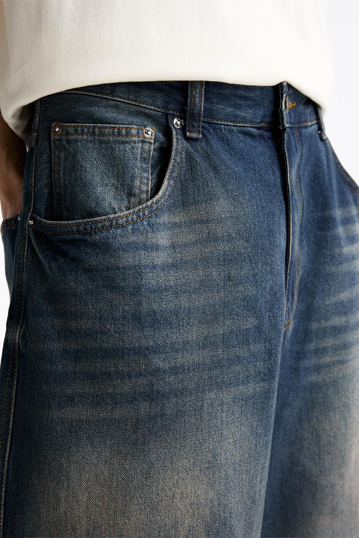 P&B Super Baggy Denim Jort