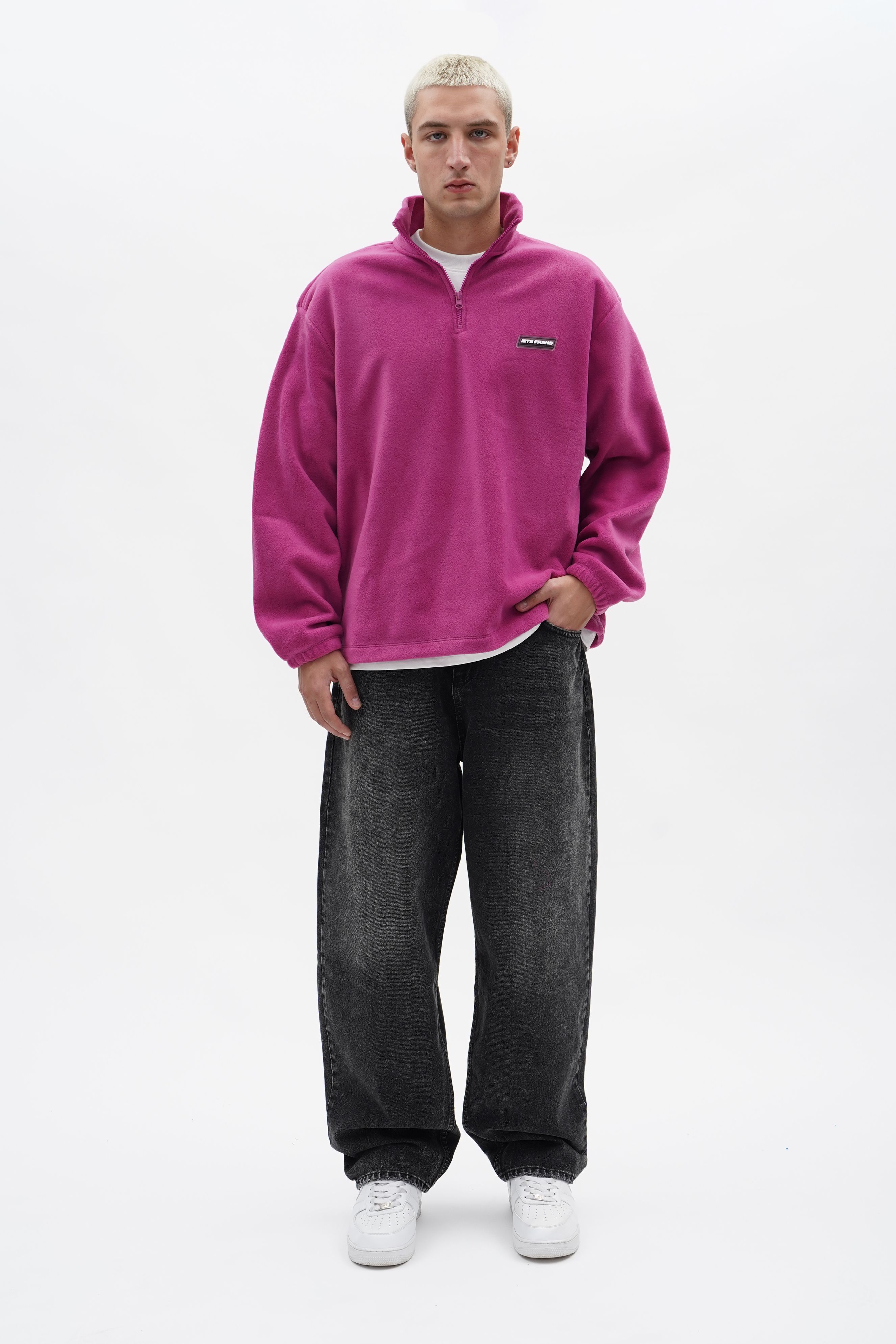 Oversized Half-Zip Fleece (IETS-9)