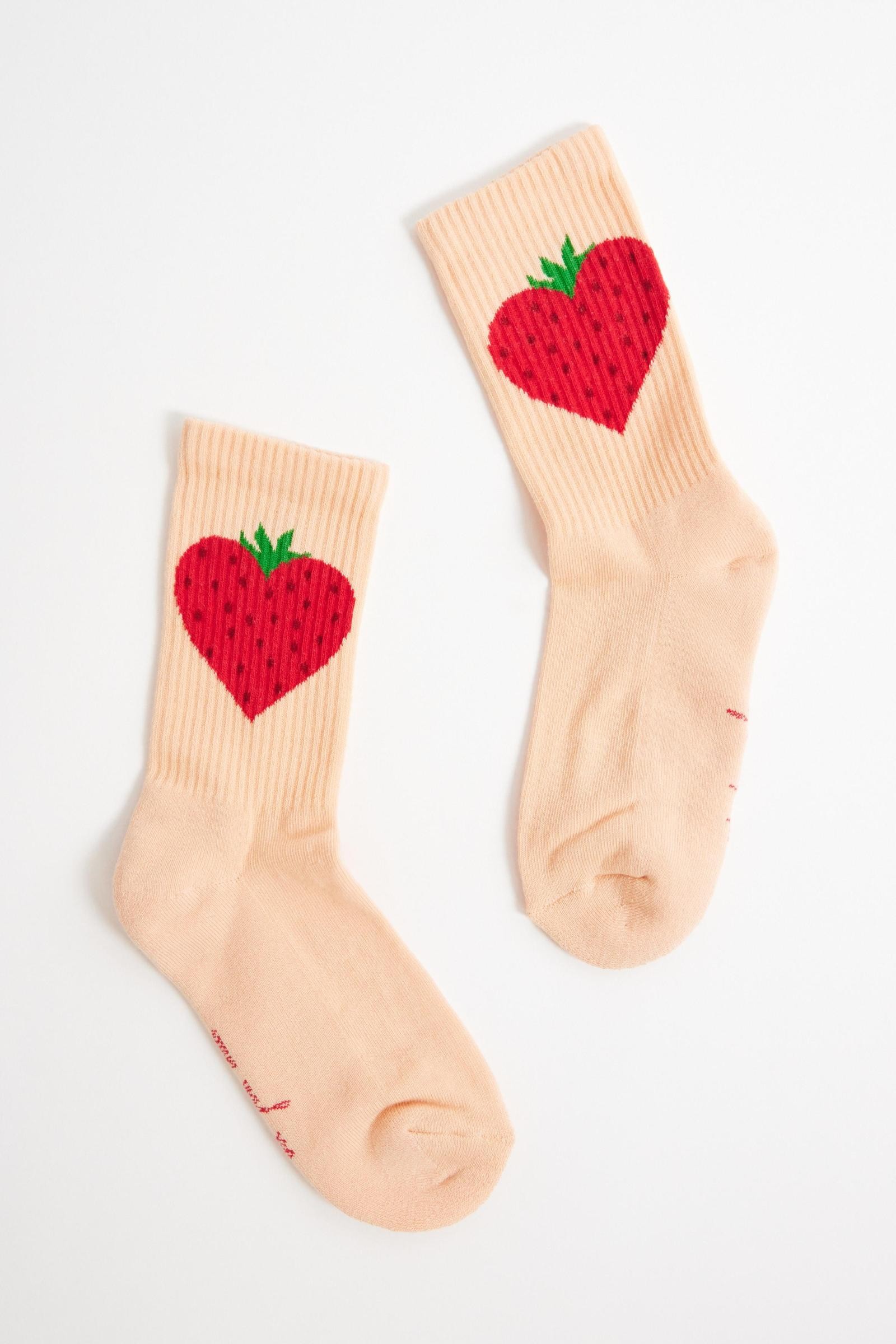 U.O. Out From Under Strawberry Socks (UO-37)