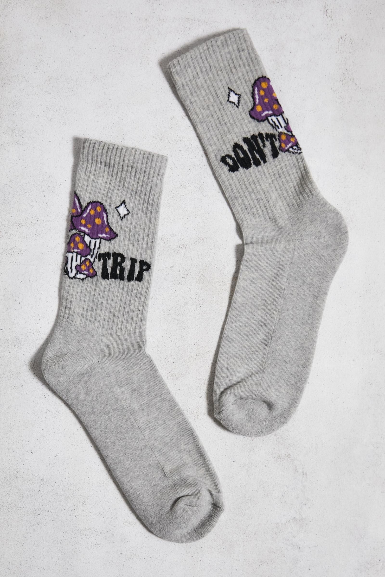 U.O. Don't Trip Crew Socks (UO-30)