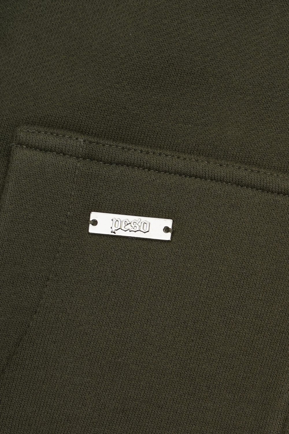 P.Clo Heavy Raws Zip (Grey Moss)
