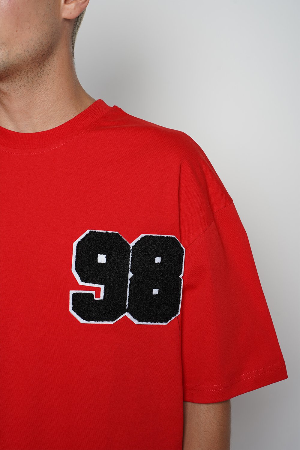 Koqs Oversized Red T-Shirt (KOQS3)