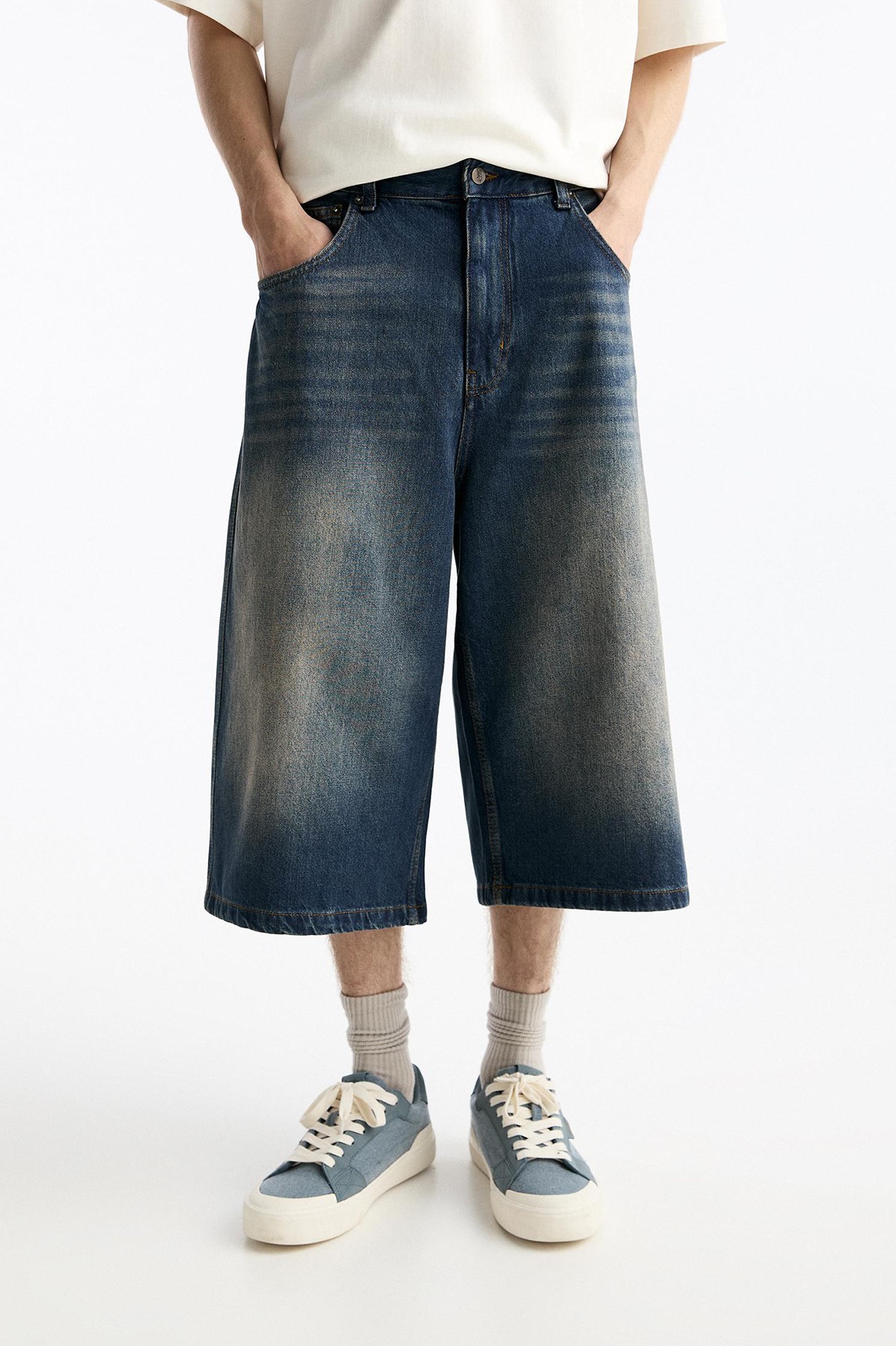 P&B Super Baggy Denim Jort