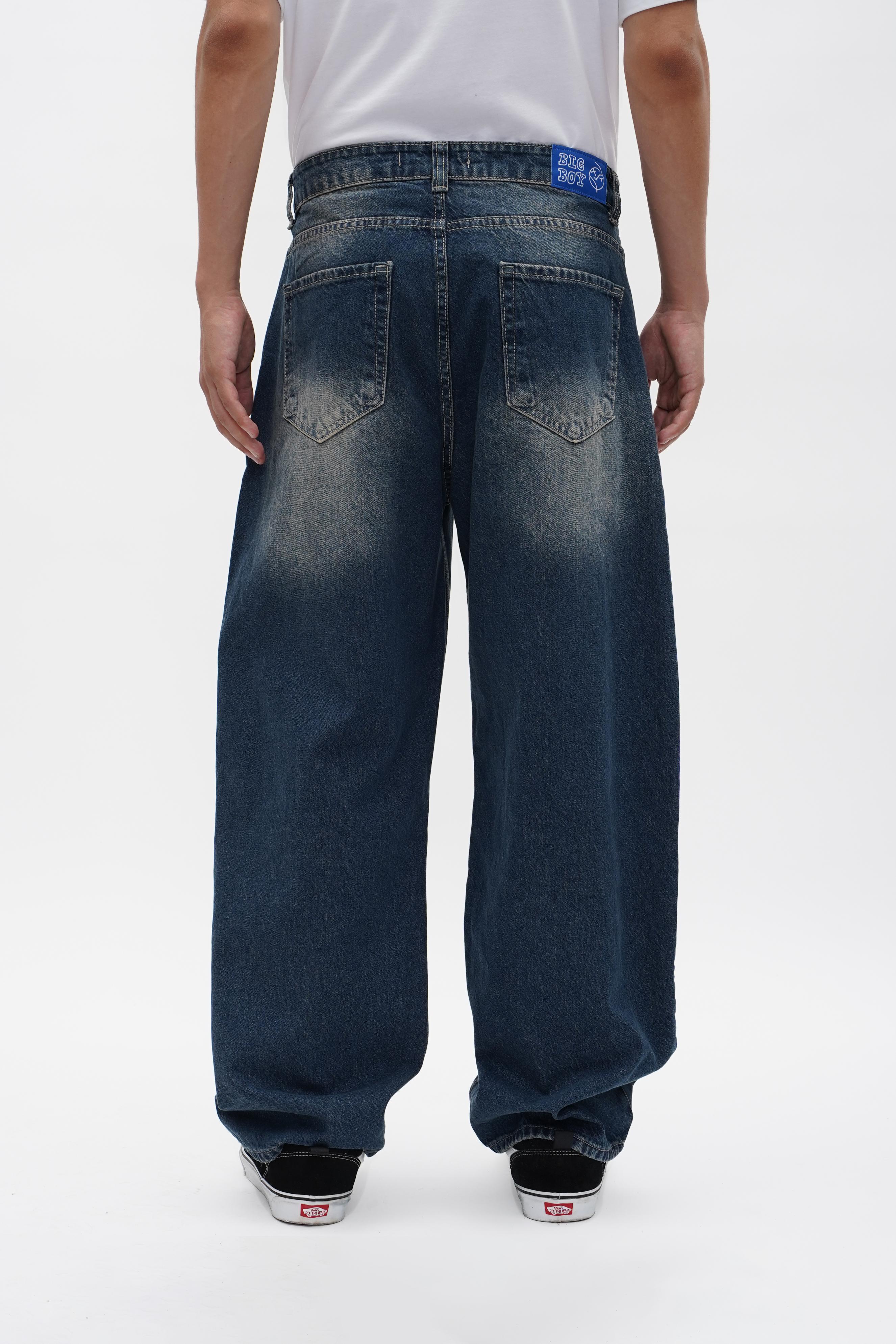 Big Boy Baggy Jeans - Dark Blue