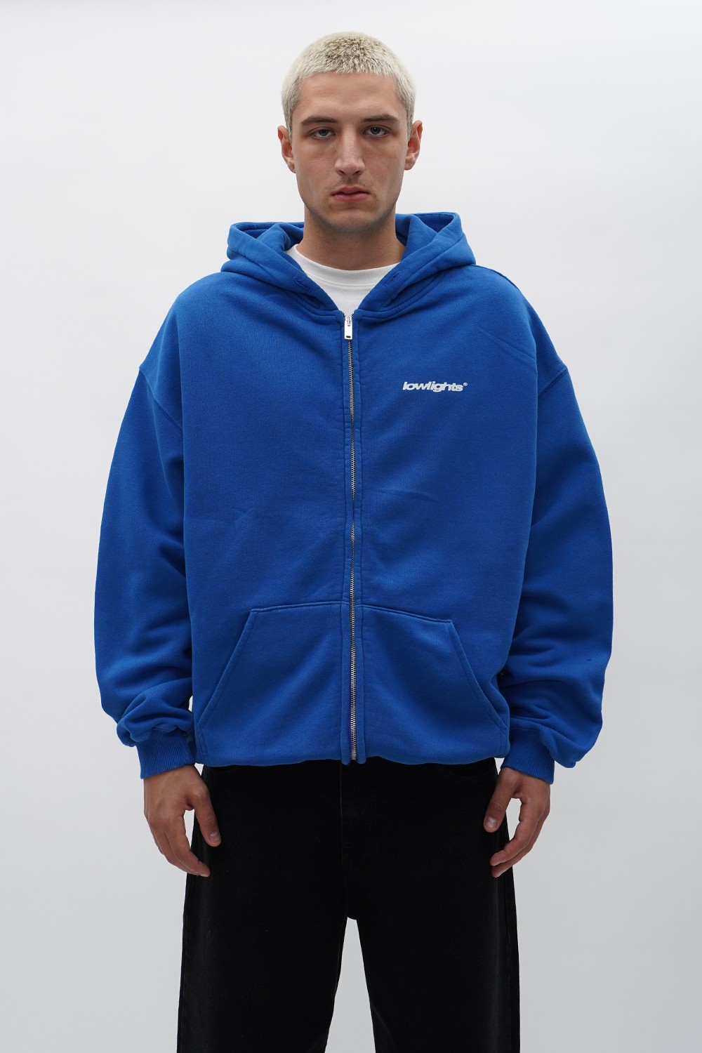 L.L.S. Oversized Basic Zip Hoodie (LLS-9)