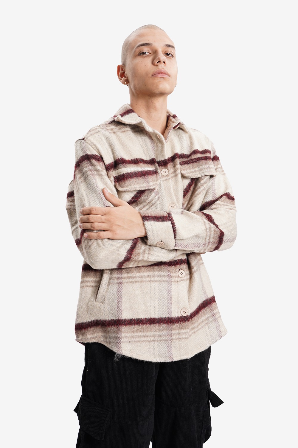 Oversize Flannel Shirt (PGDR-3)