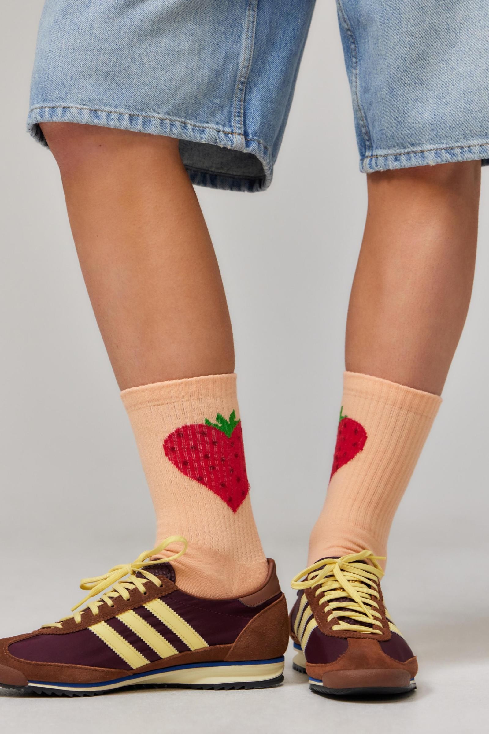 U.O. Out From Under Strawberry Socks (UO-37)