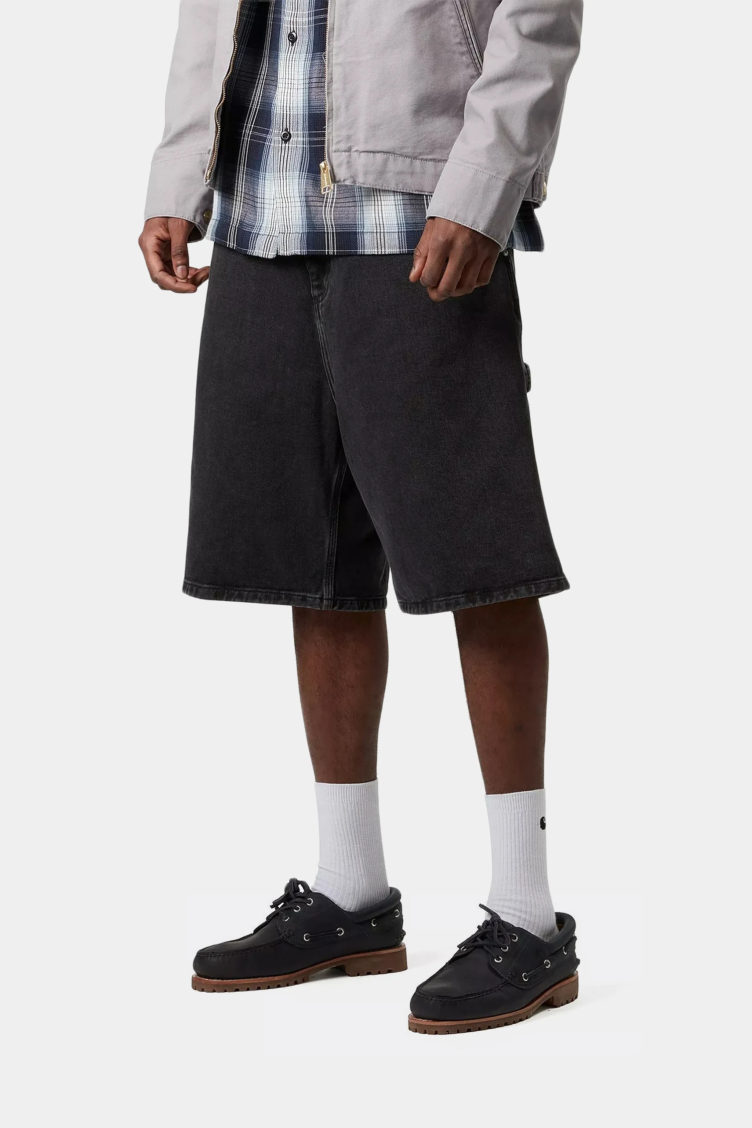 C. WIP Rivet Denim Short