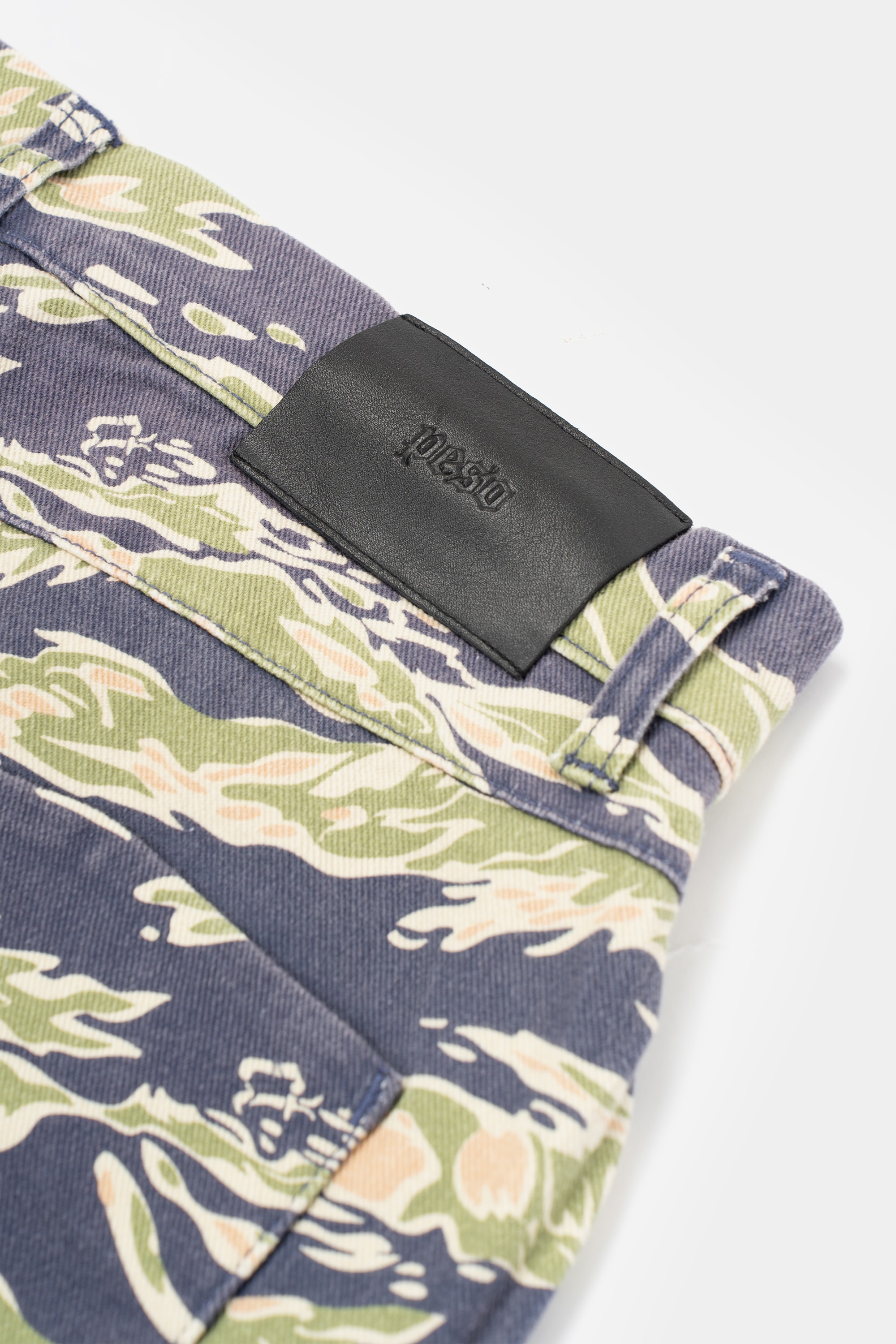 P.Clo Tiger Camouflage Relaxed Pantolon