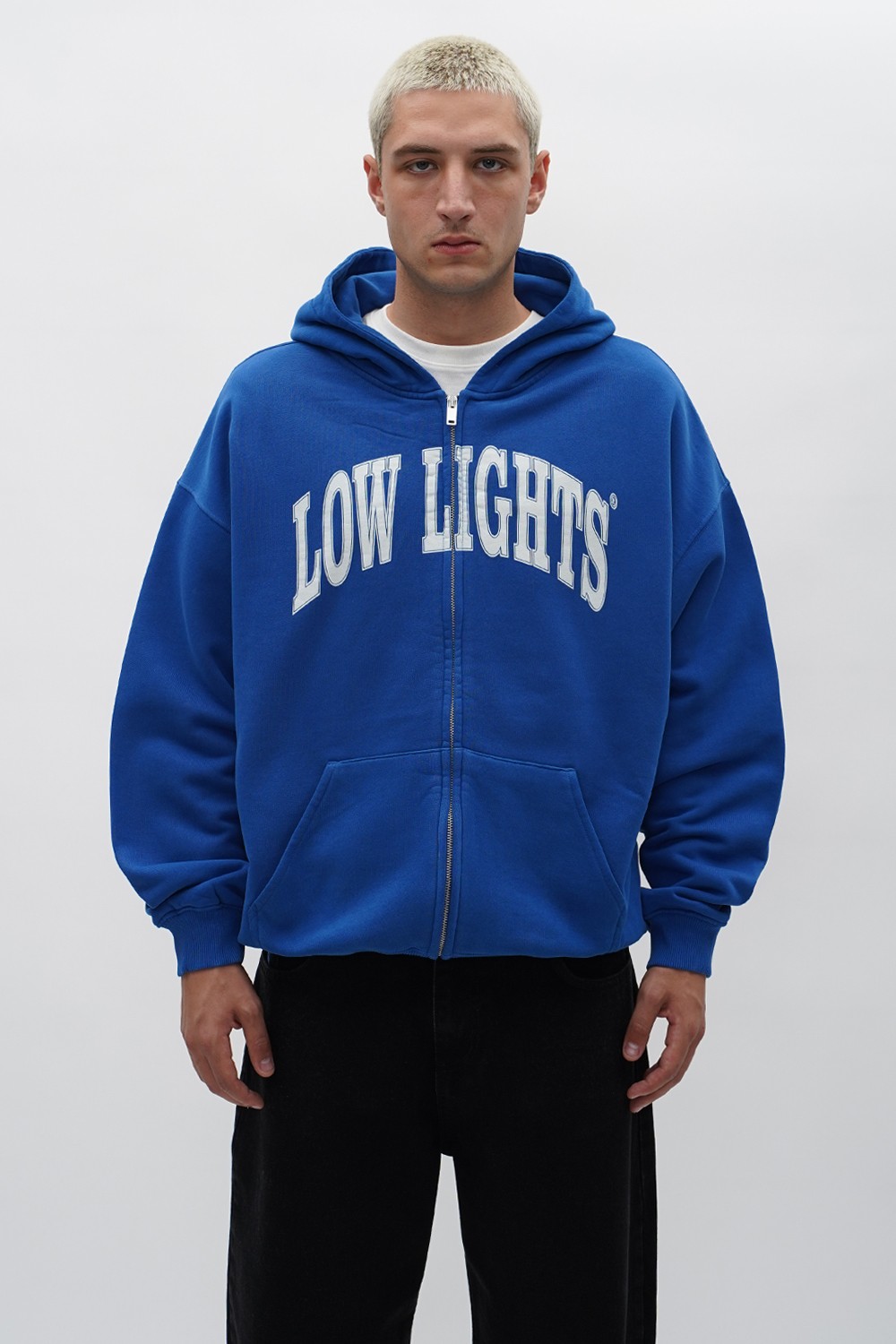 L.L.S. Oversized College Zip Hoodie (LLS-26)