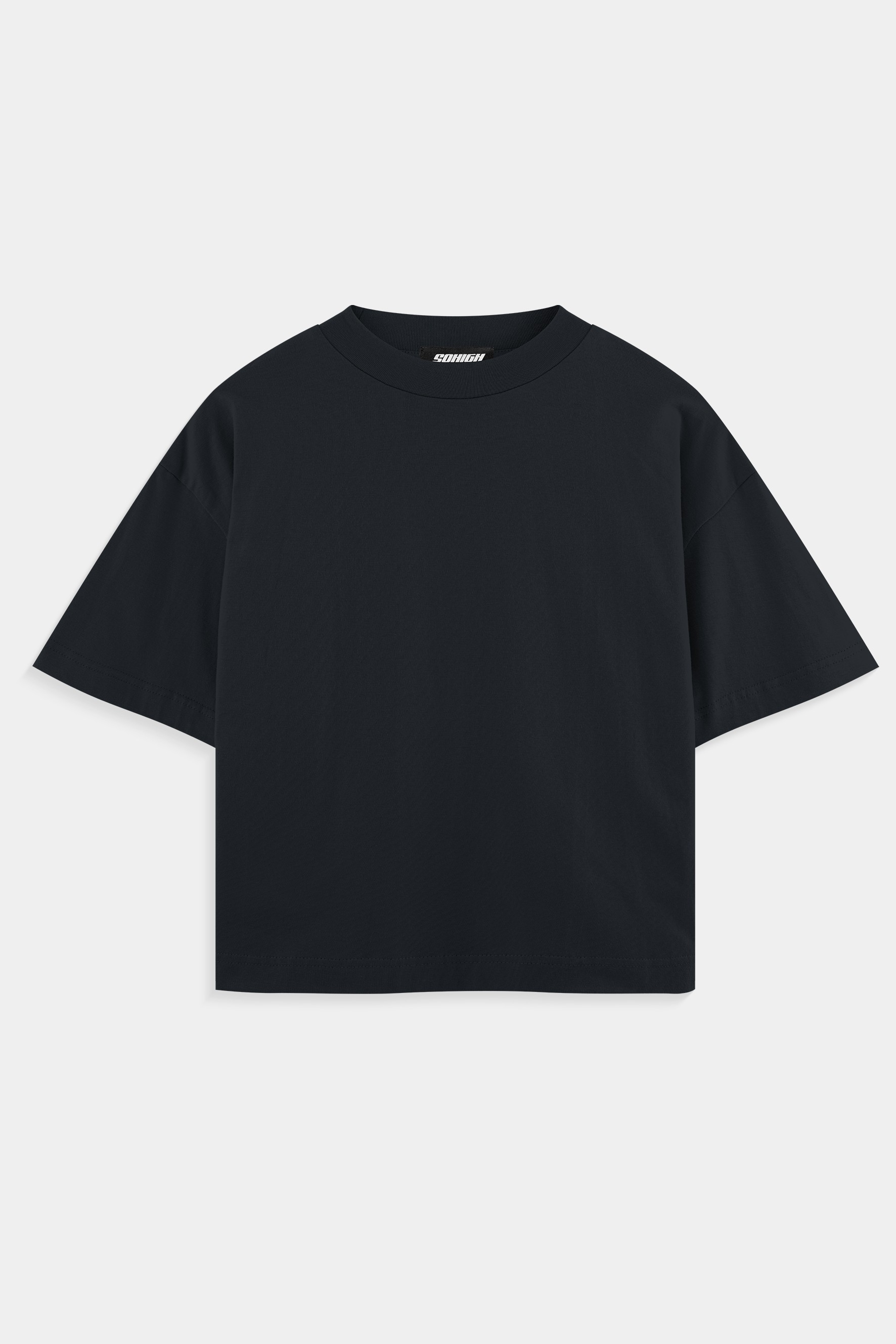 Sohigh Heavyweight Cropped T-Shirt - Antrasit