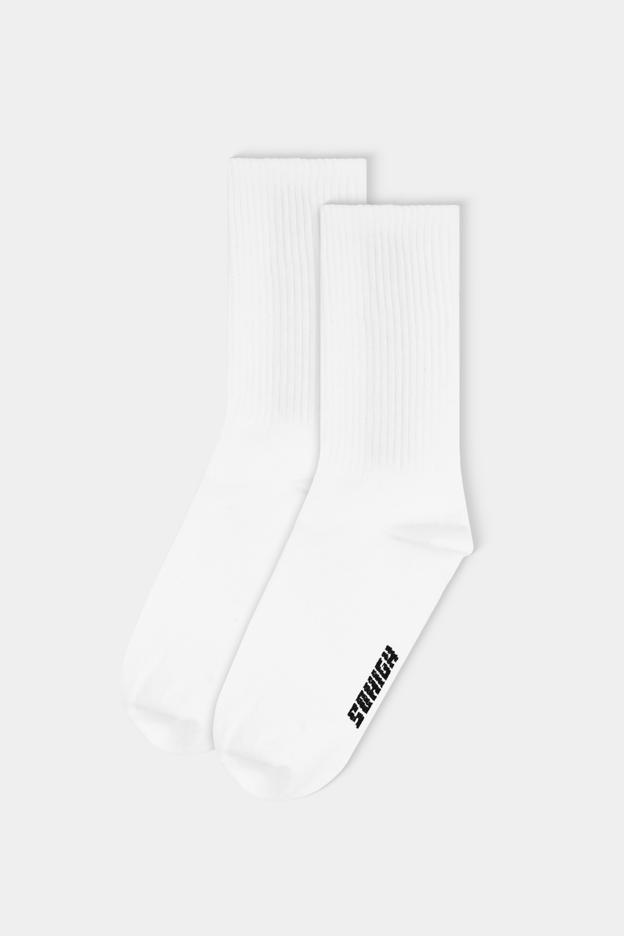 Sohigh Crewneck Socks  - Beyaz