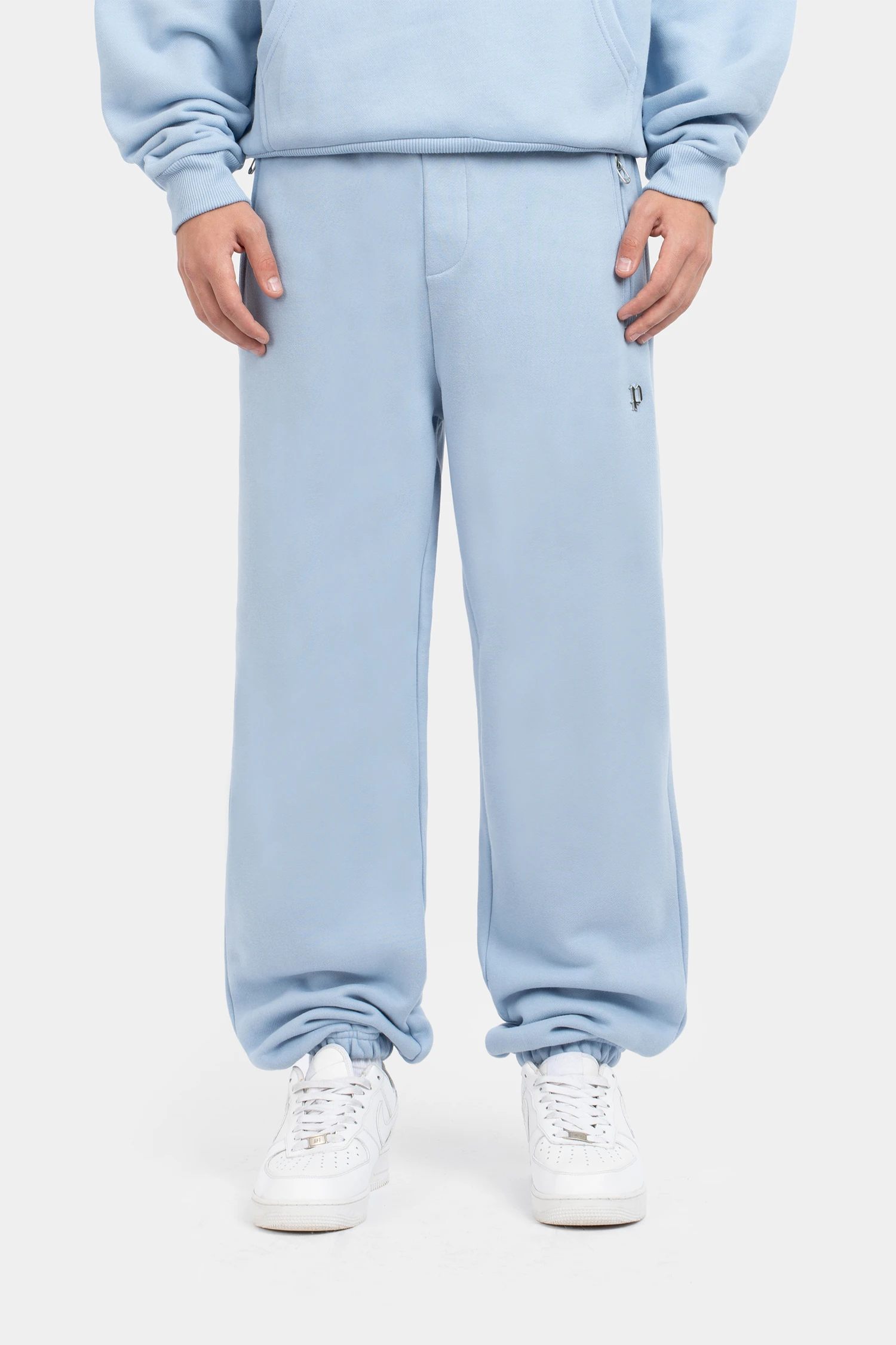 P.Clo Heavyweight Raws Jogger Eşofman - Baby Blue