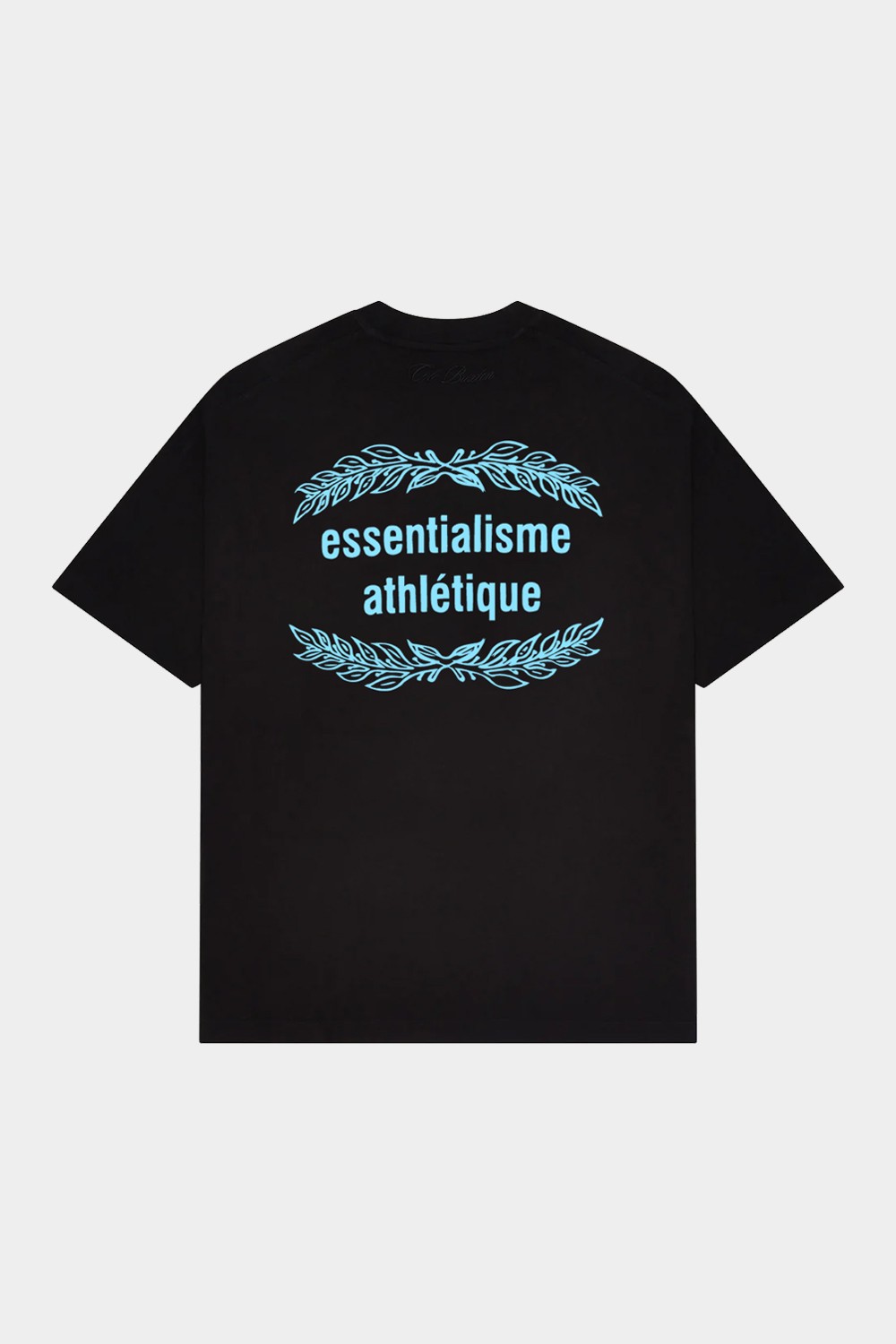 C.B. Oversized Essentialisme T Shirt Black (CLBXT11)