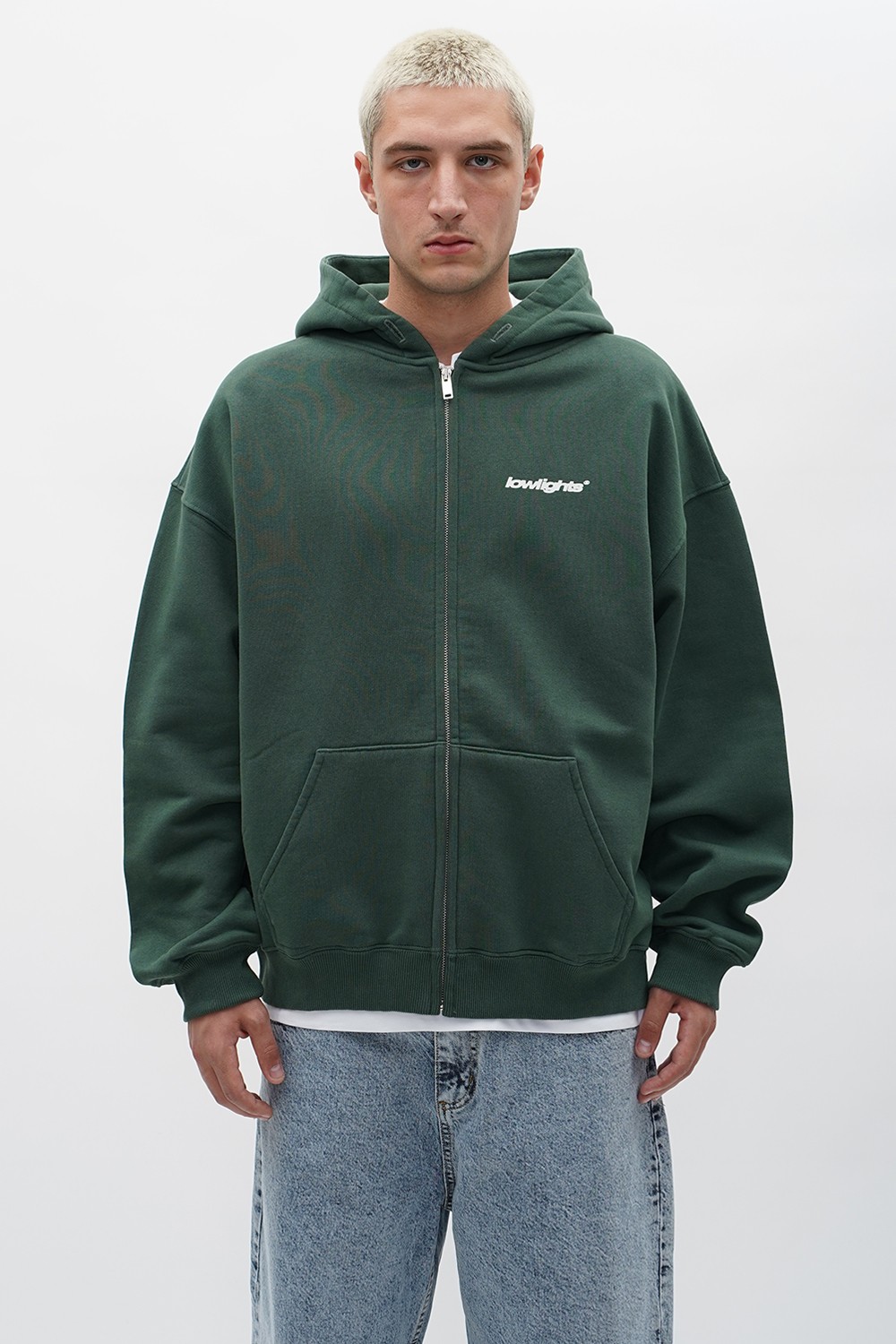 L.L.S. Oversized Basic Zip Hoodie (LLS-11)