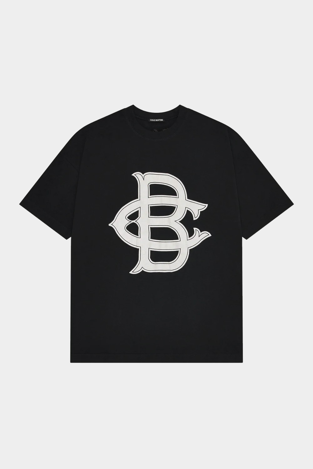 C.B. Oversized Baseball T Shirt Black (CLBXT13)