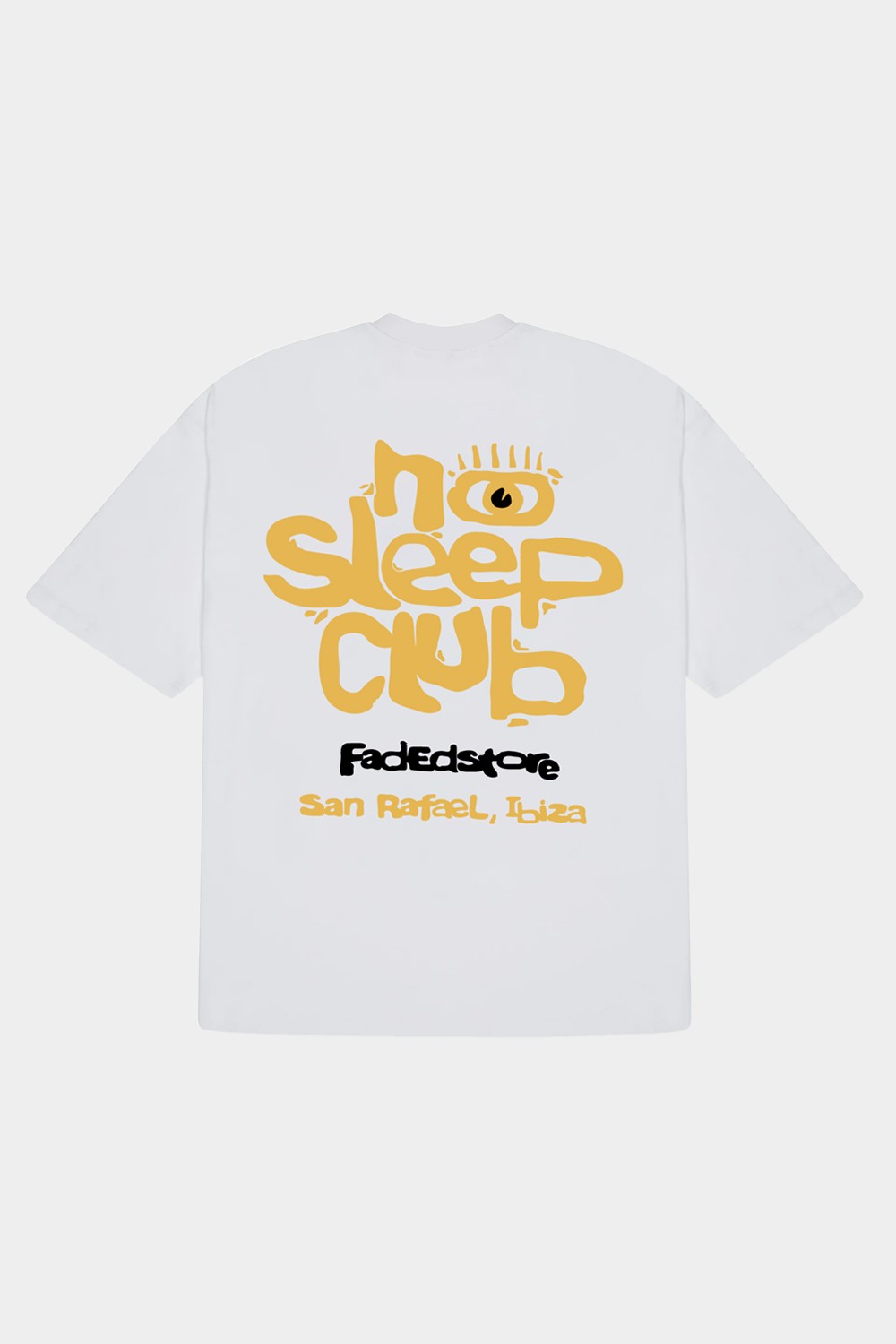 Faded No Sleep Club White (FD31)