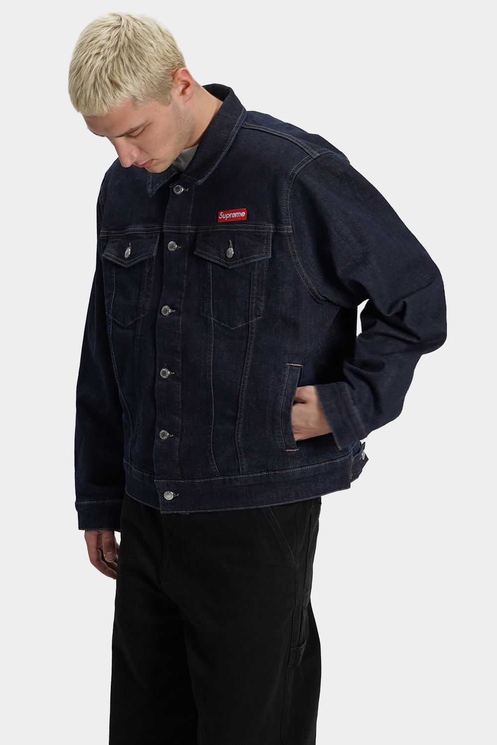 Indigo Worker Denim Jacket (SPRM16)