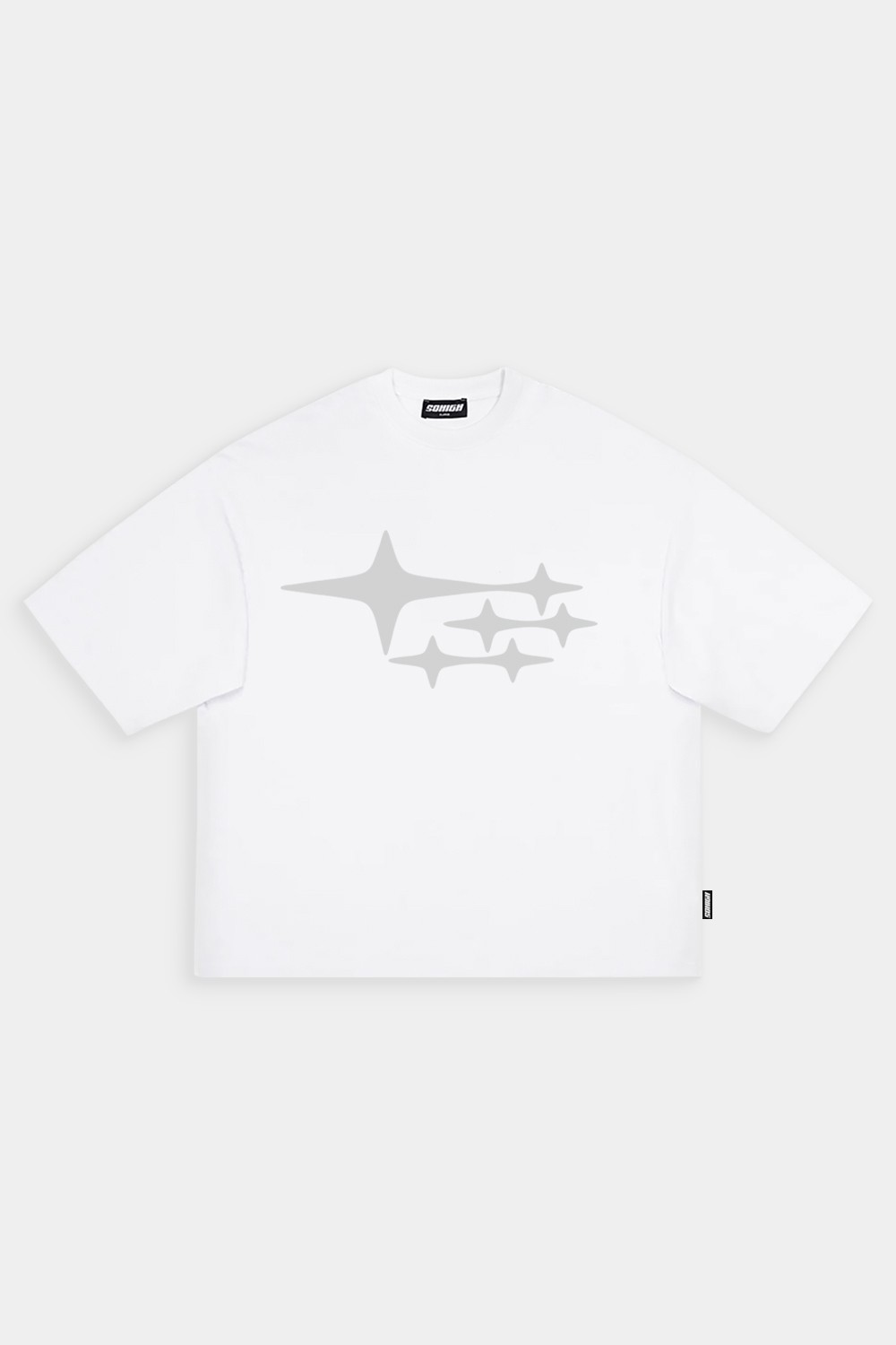 Sohigh Oversize Puffer Stars T-Shirt