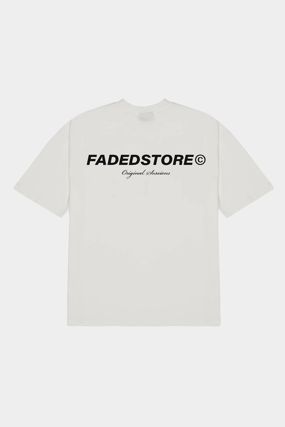 Oversized Printed T Shirt Off White (FD23)