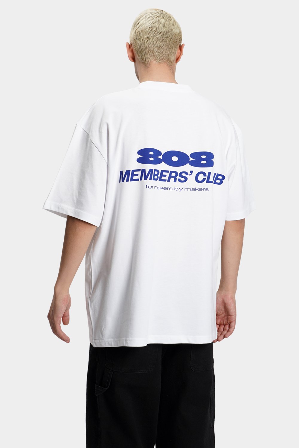 Oversized Member Club T Shirt (TEE-808)