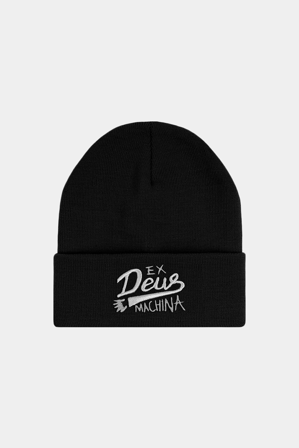 D. Ex Machina Knit Cuffed Bere - Black