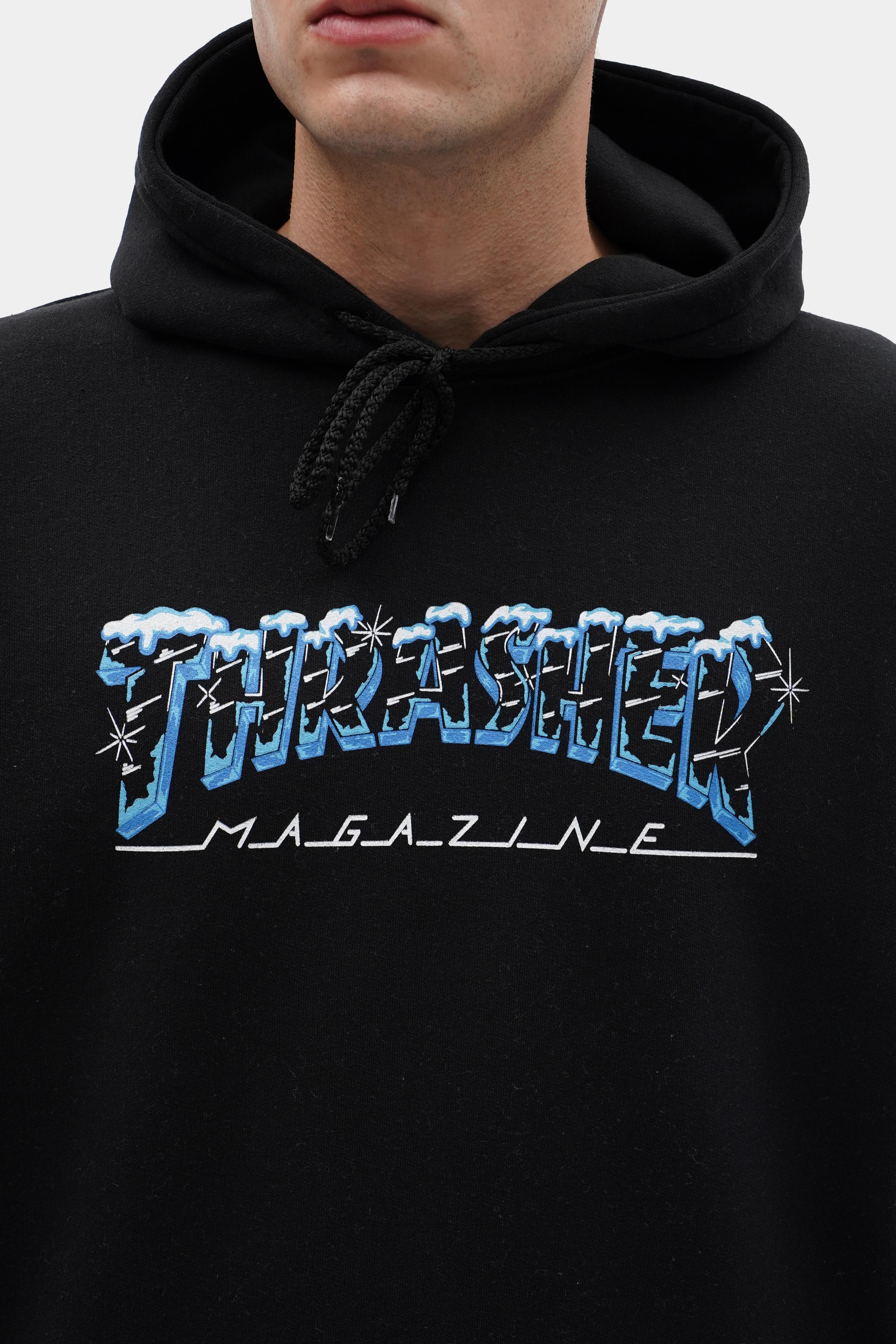 Thrasher Ice Black Hoodie (TRS3)