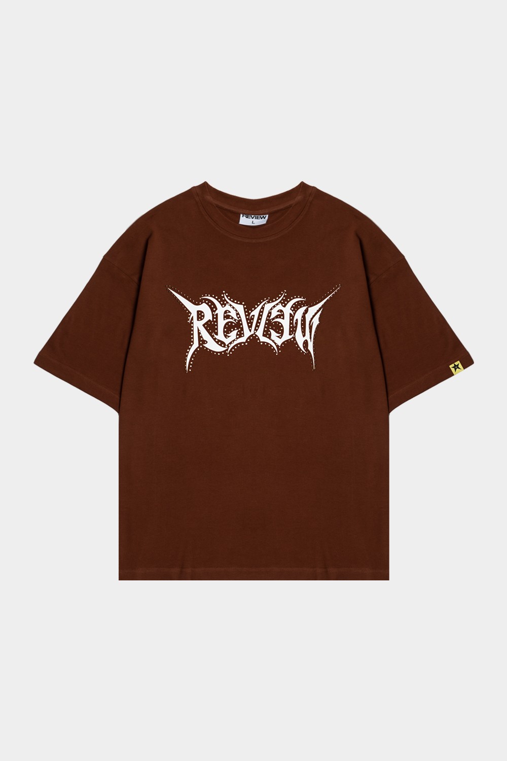 Oversized Stone Print T Shirt (RV-17)