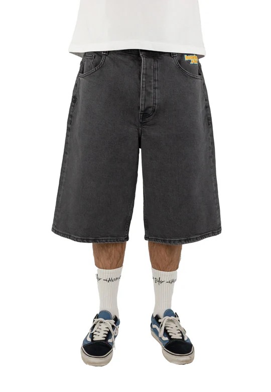 HOMEBOY Monster Denim Shorts Grey (HB-BS-11)