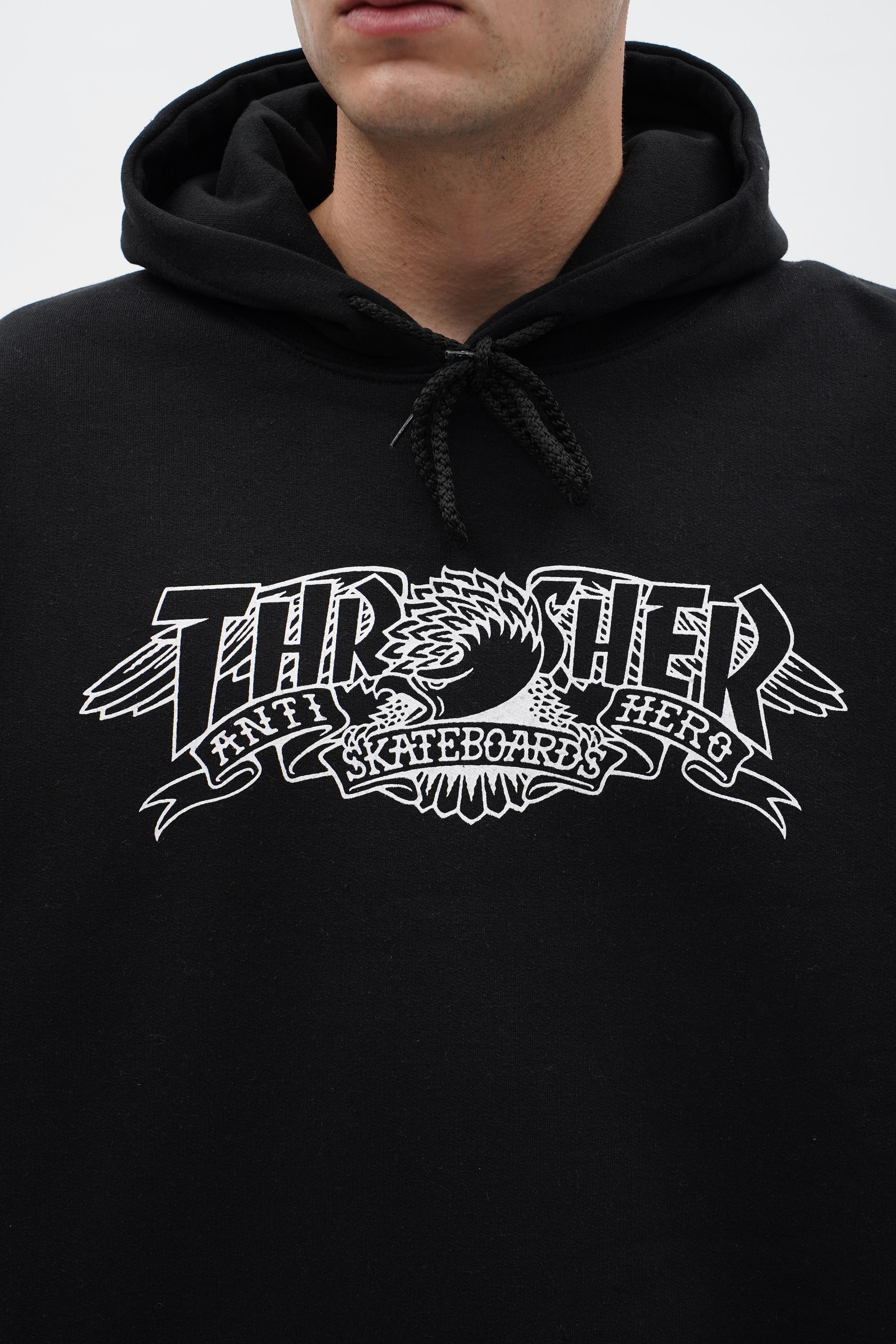 Thrasher x A. Hero Mag Banner Hoodie (TRS5)