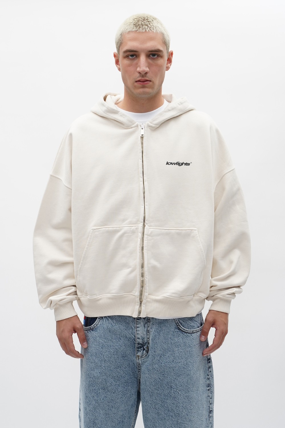 L.L.S. Oversized Basic Zip Hoodie (LLS-13)