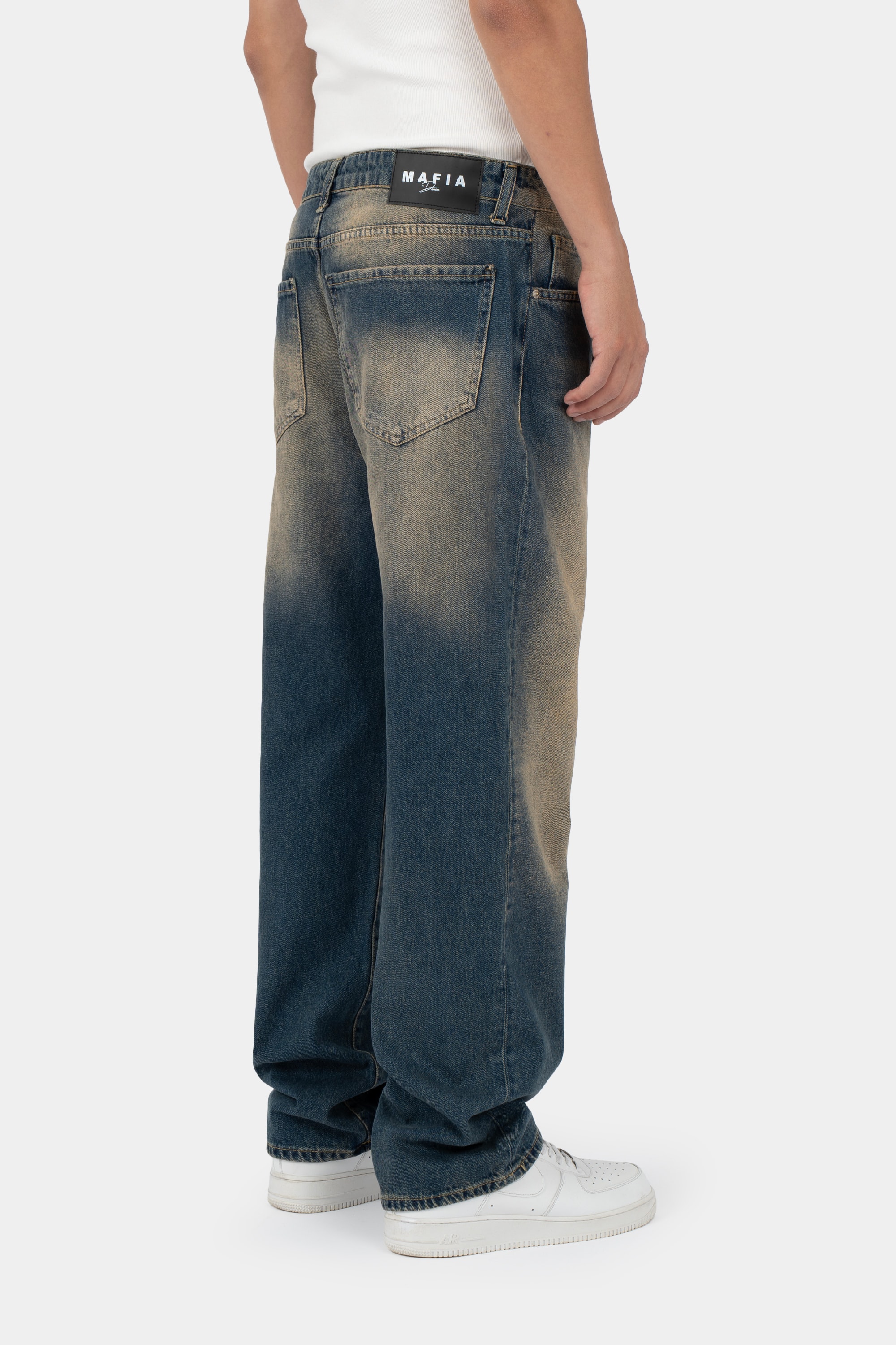 Mafia Baggy Washed Jeans 