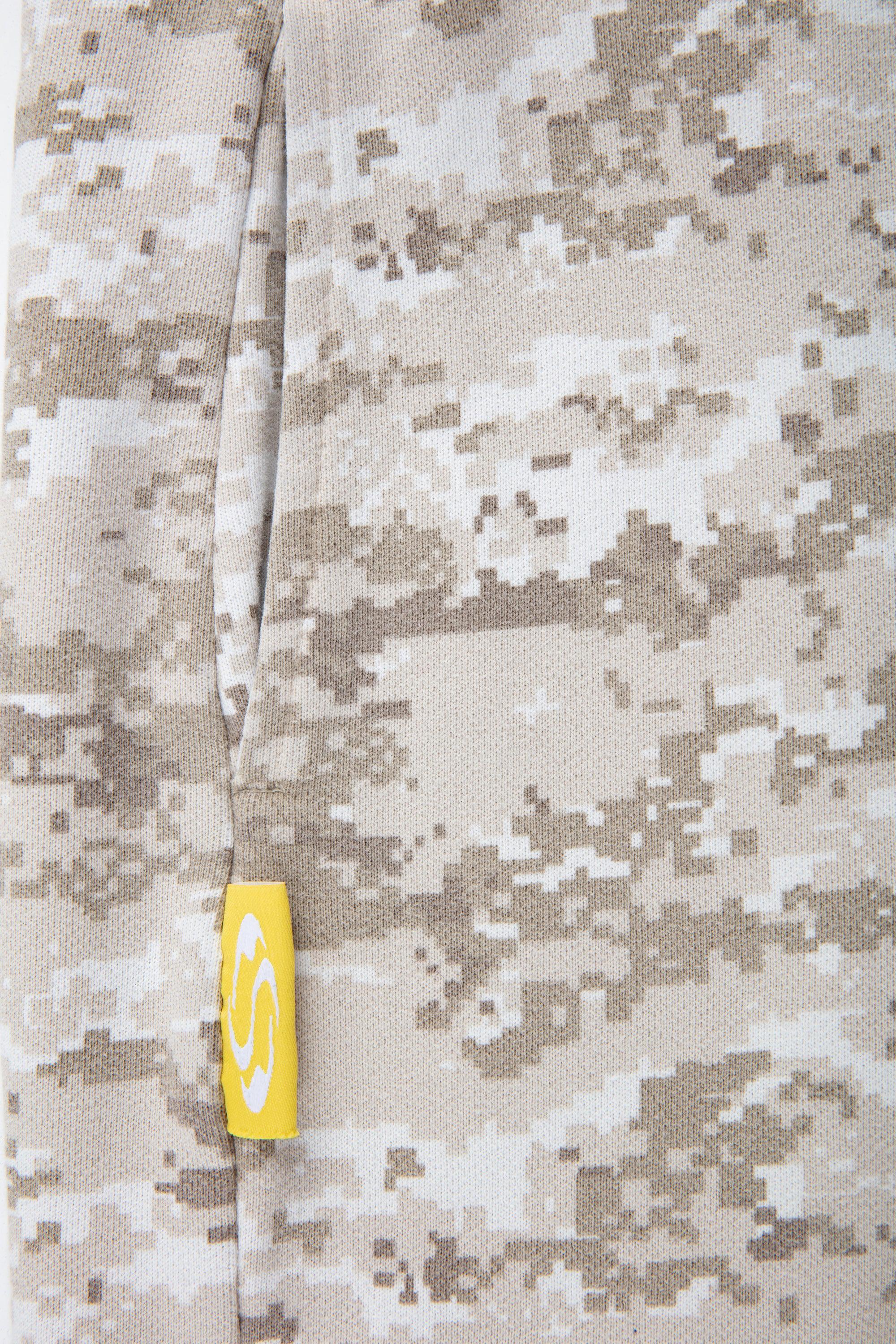 S.Heavens Digital Camo Open Leg Jogger