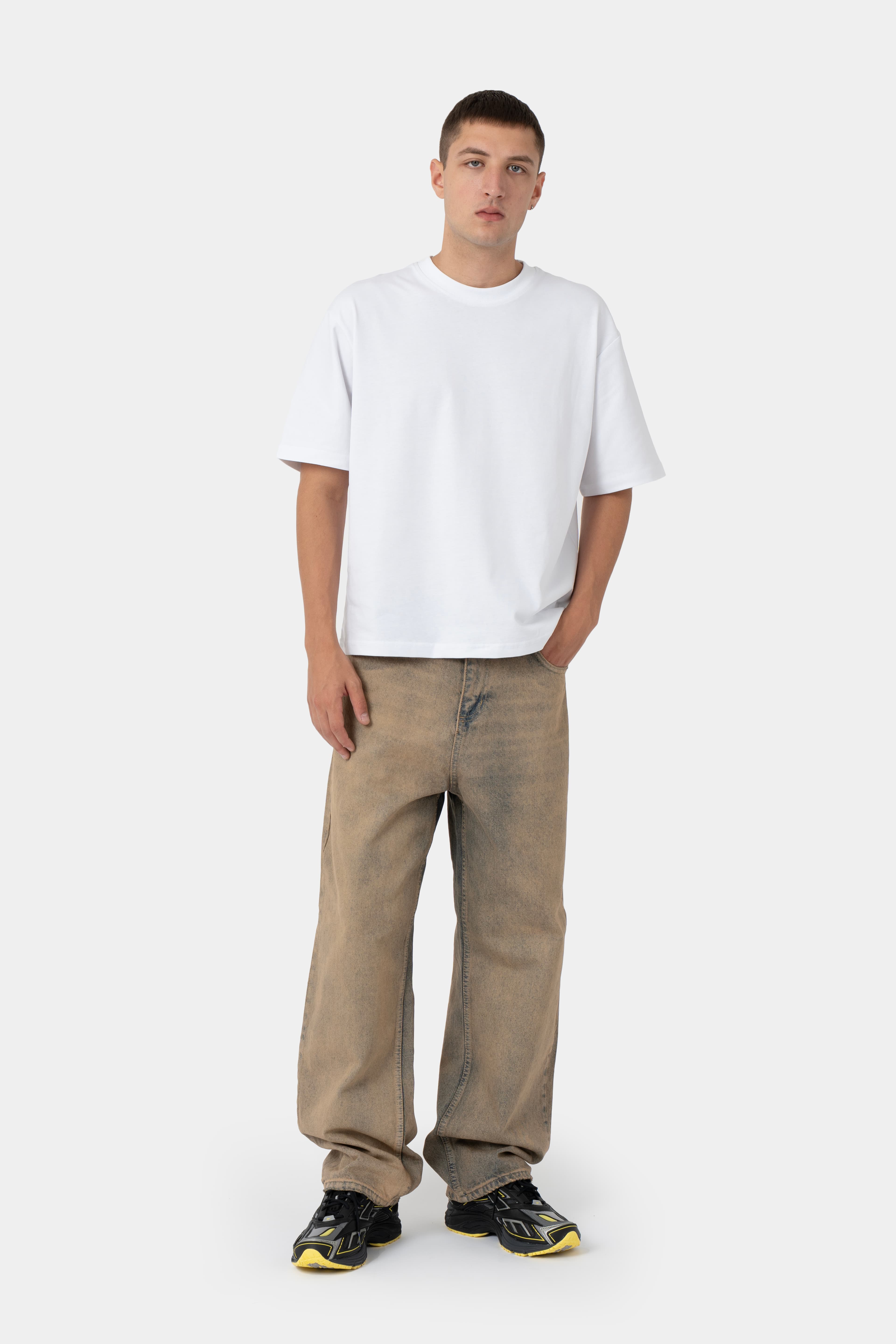 Baggy Tint-Washed Jeans