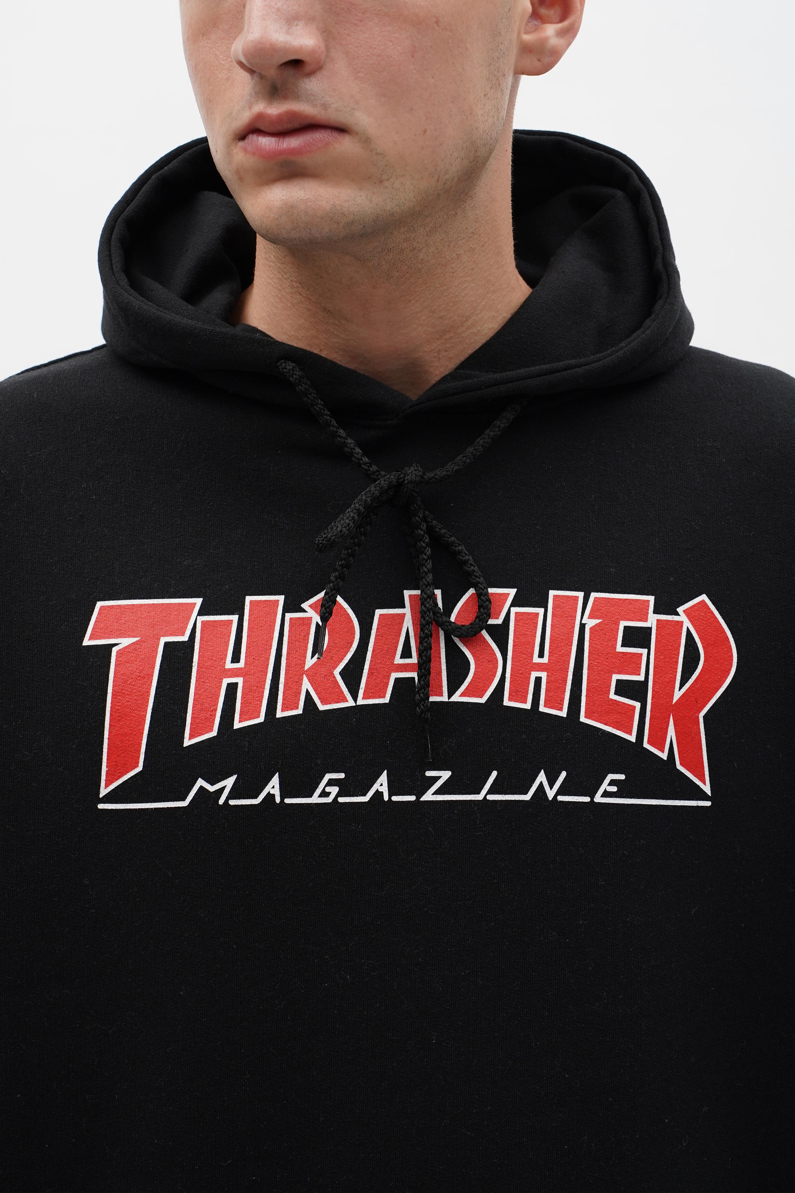 Thrasher Outlined Hoodie (TRS10)