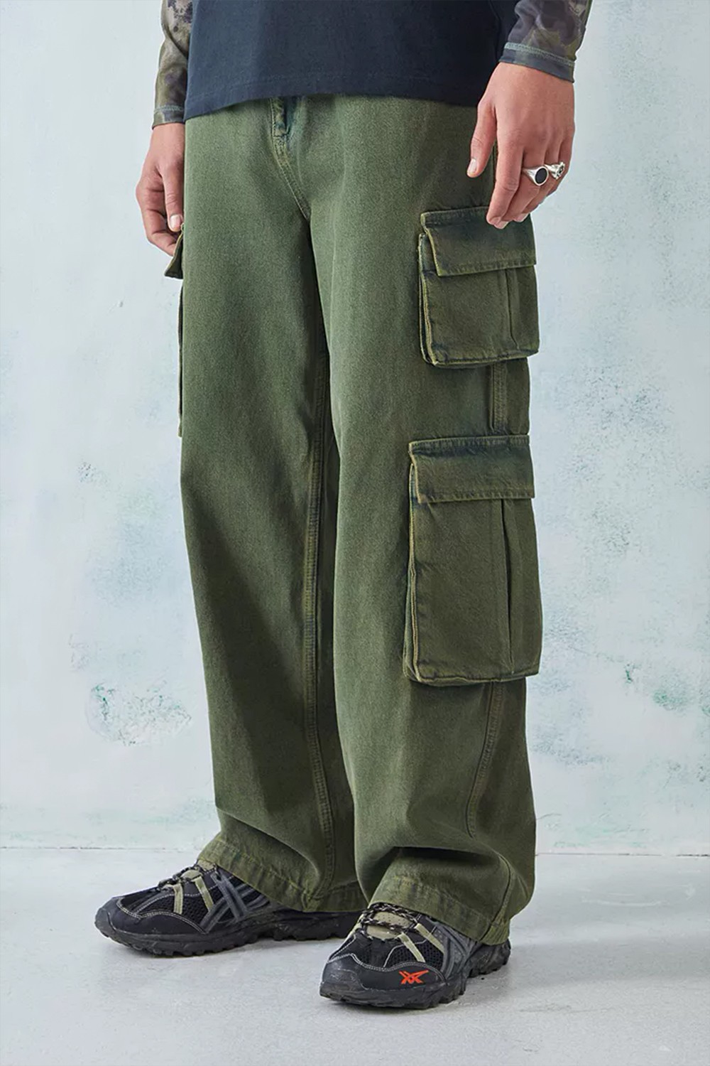 Olive Tint Ultra Baggy Cargo Pant (URBN-B-40)