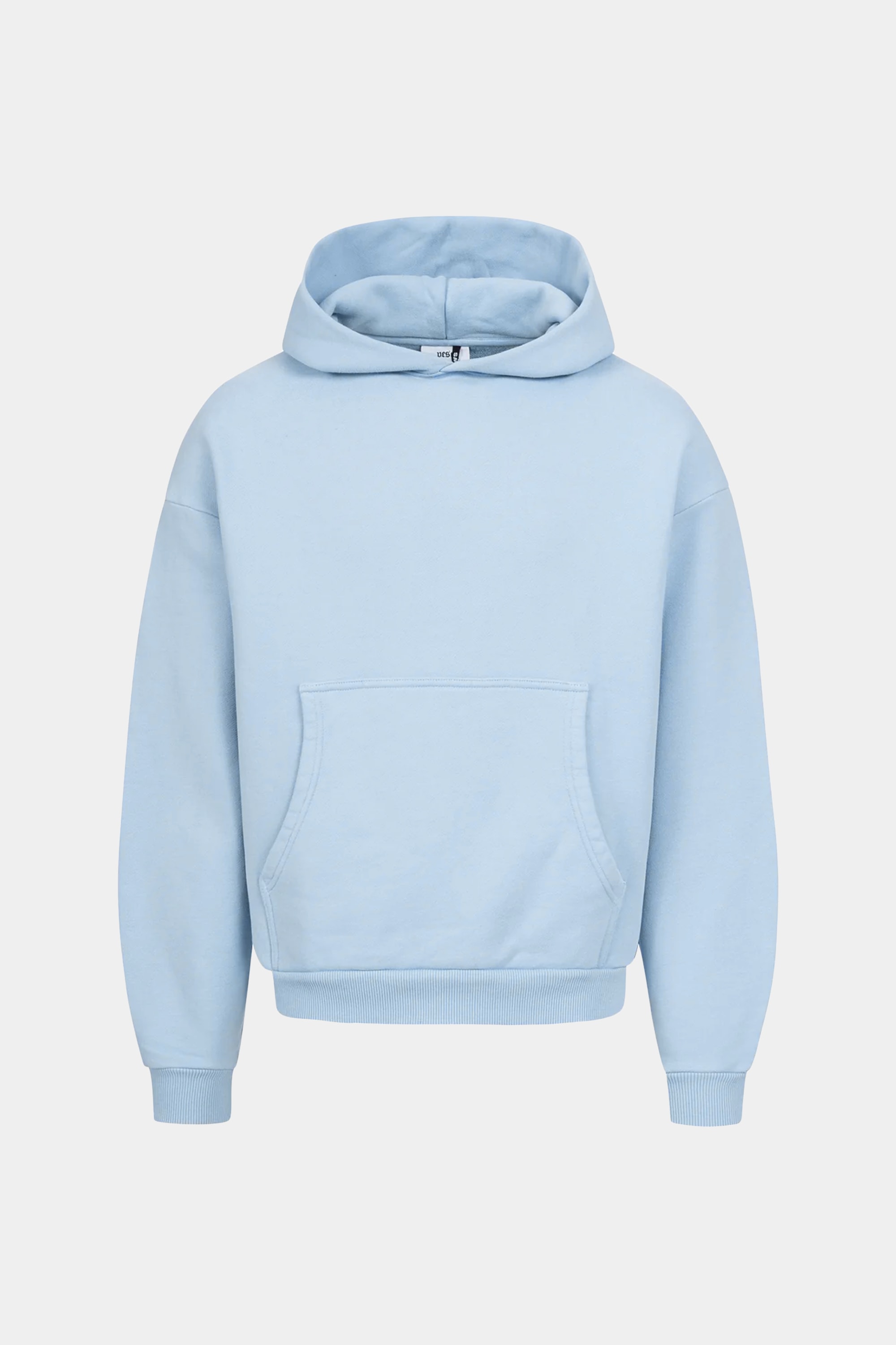P.Clo Heavyweight Raws Hoodie - Baby Blue