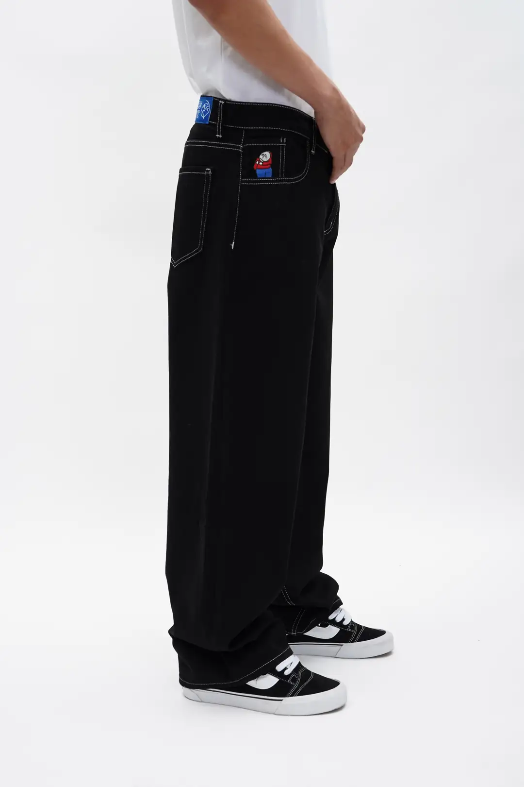 Polar Skate Big Boy Baggy Jeans - Black