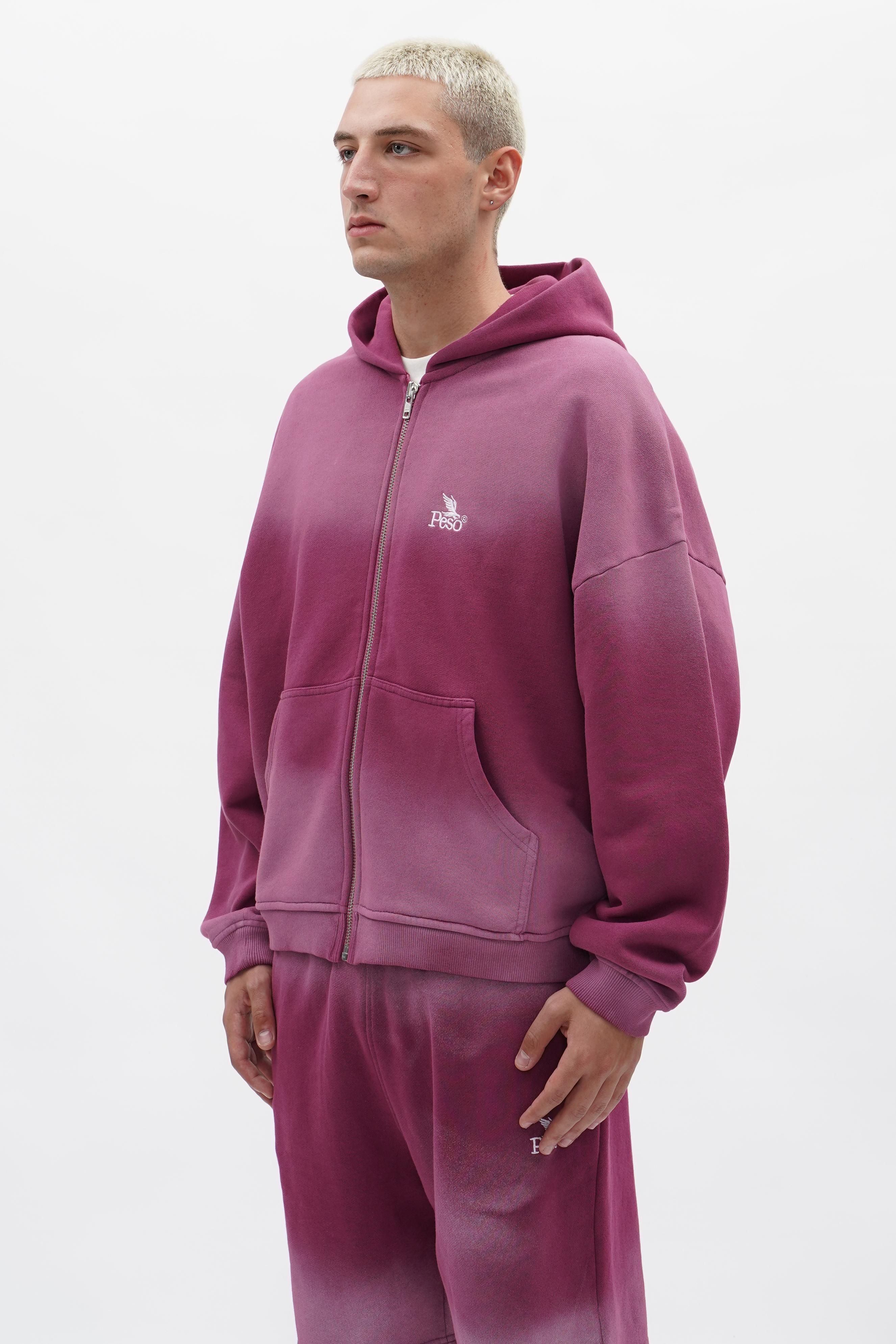 P.Clo Faded Zip (Cranberry)