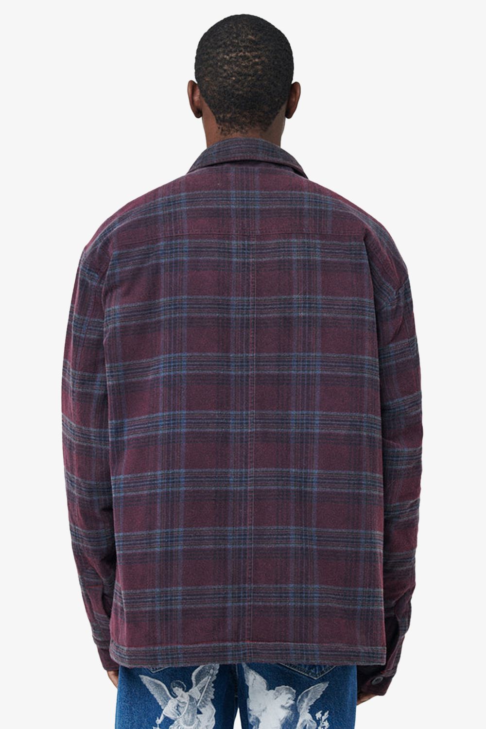 Live Fast Oversized Flannel Mont (LFDYJ2)