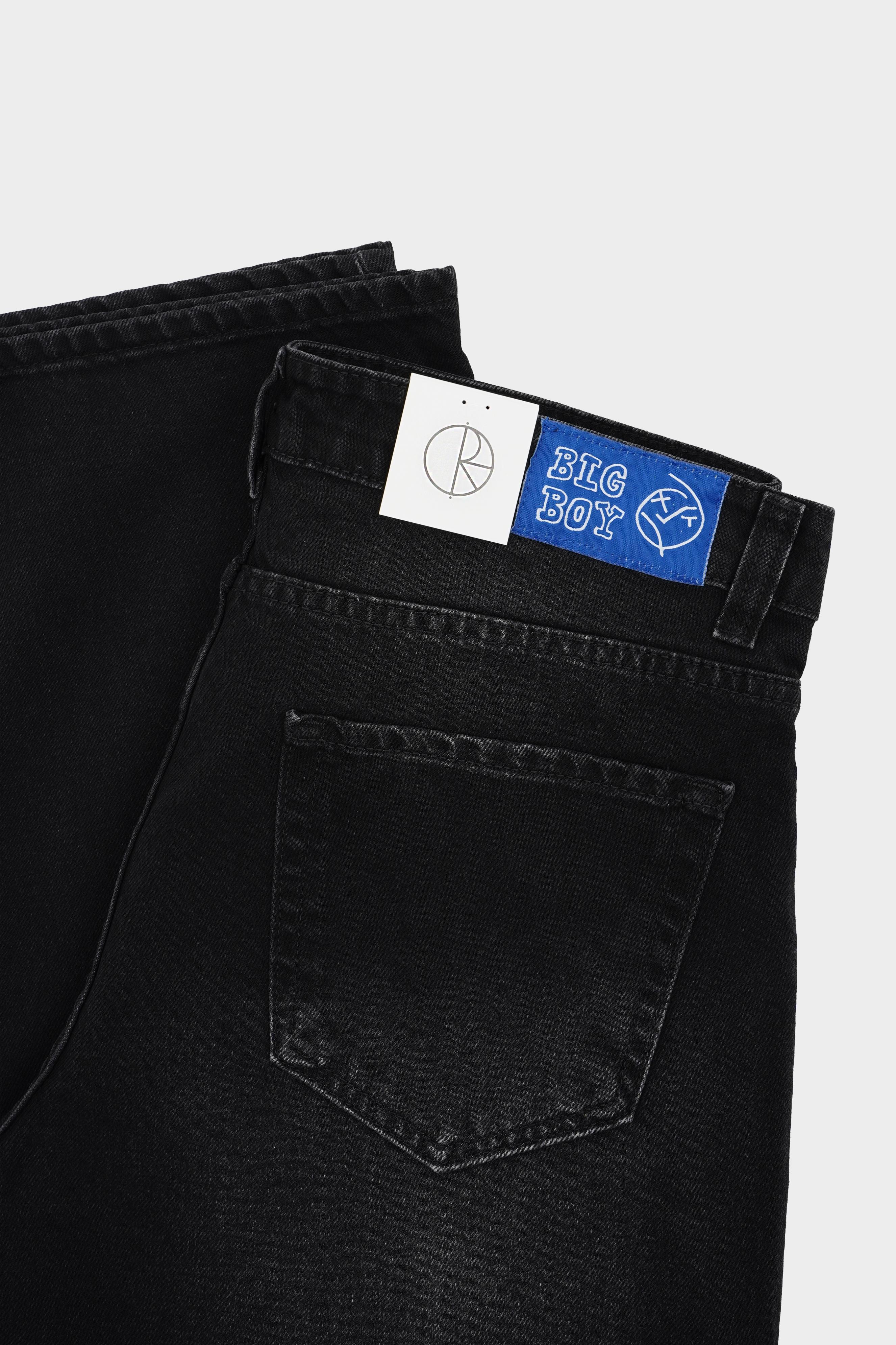 Big Boy Baggy Jeans - Silver Black