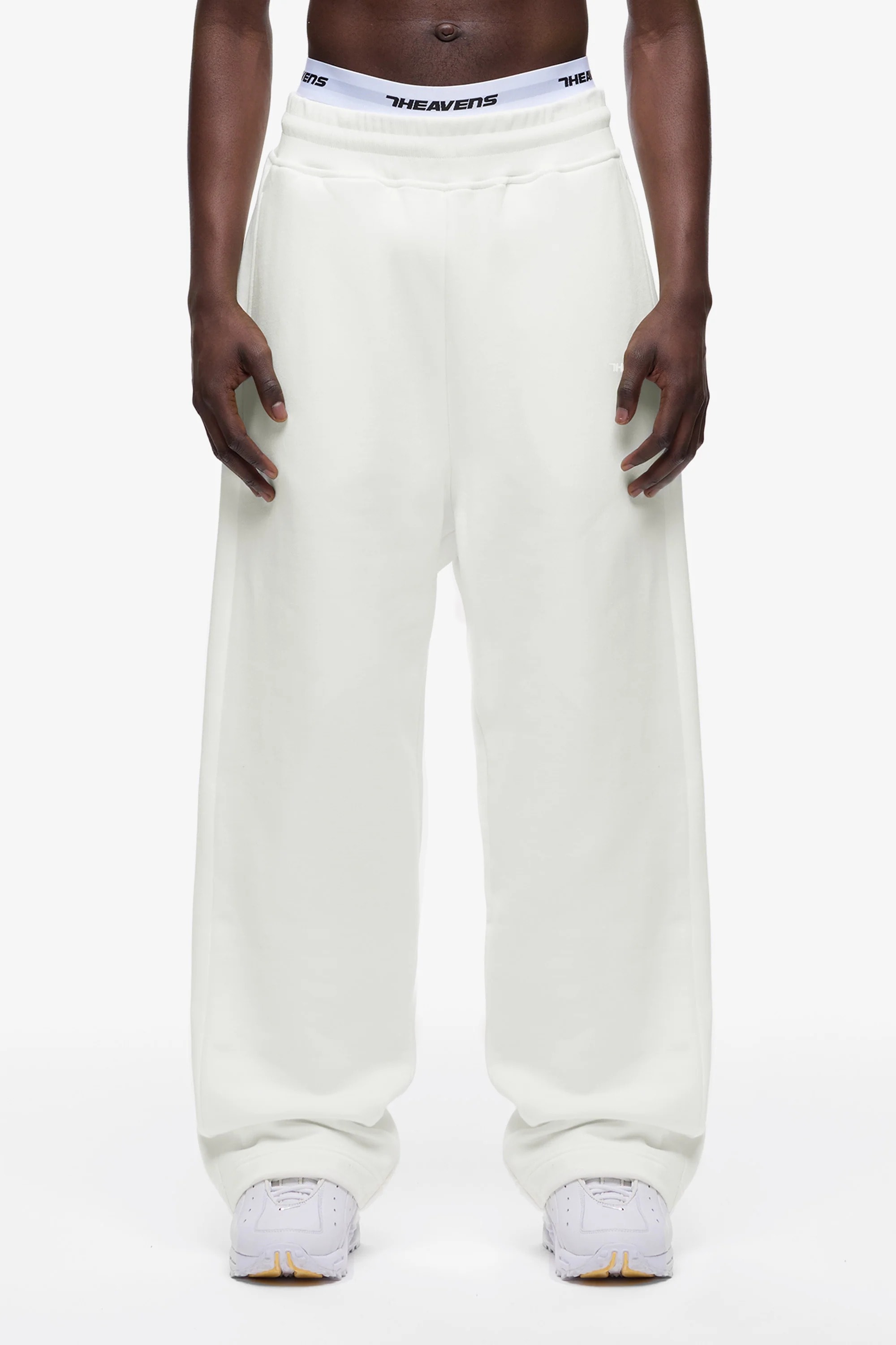 420gsm Open Leg Jogger - Cream