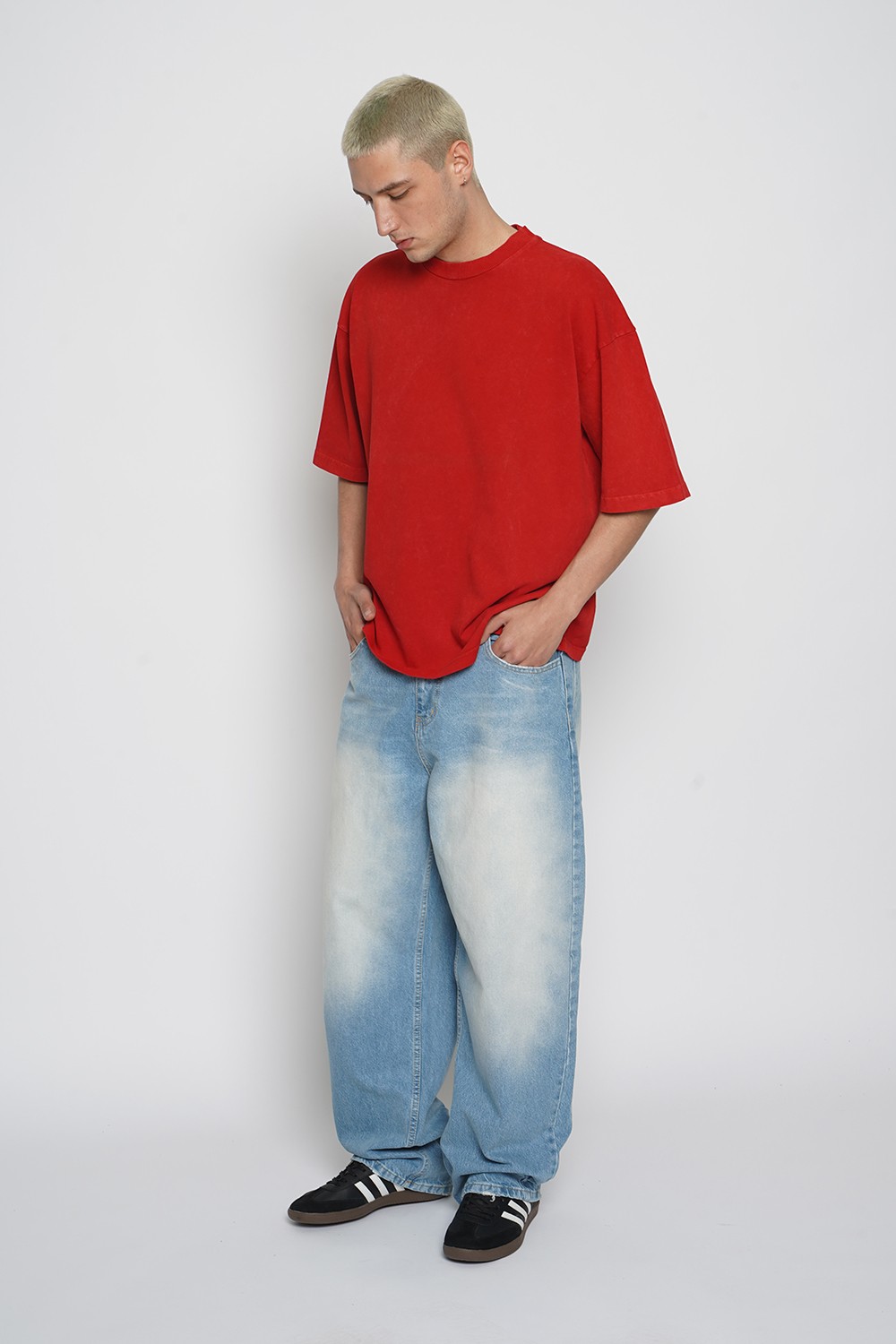 P.Clo Heavy Raws Tee Ruby