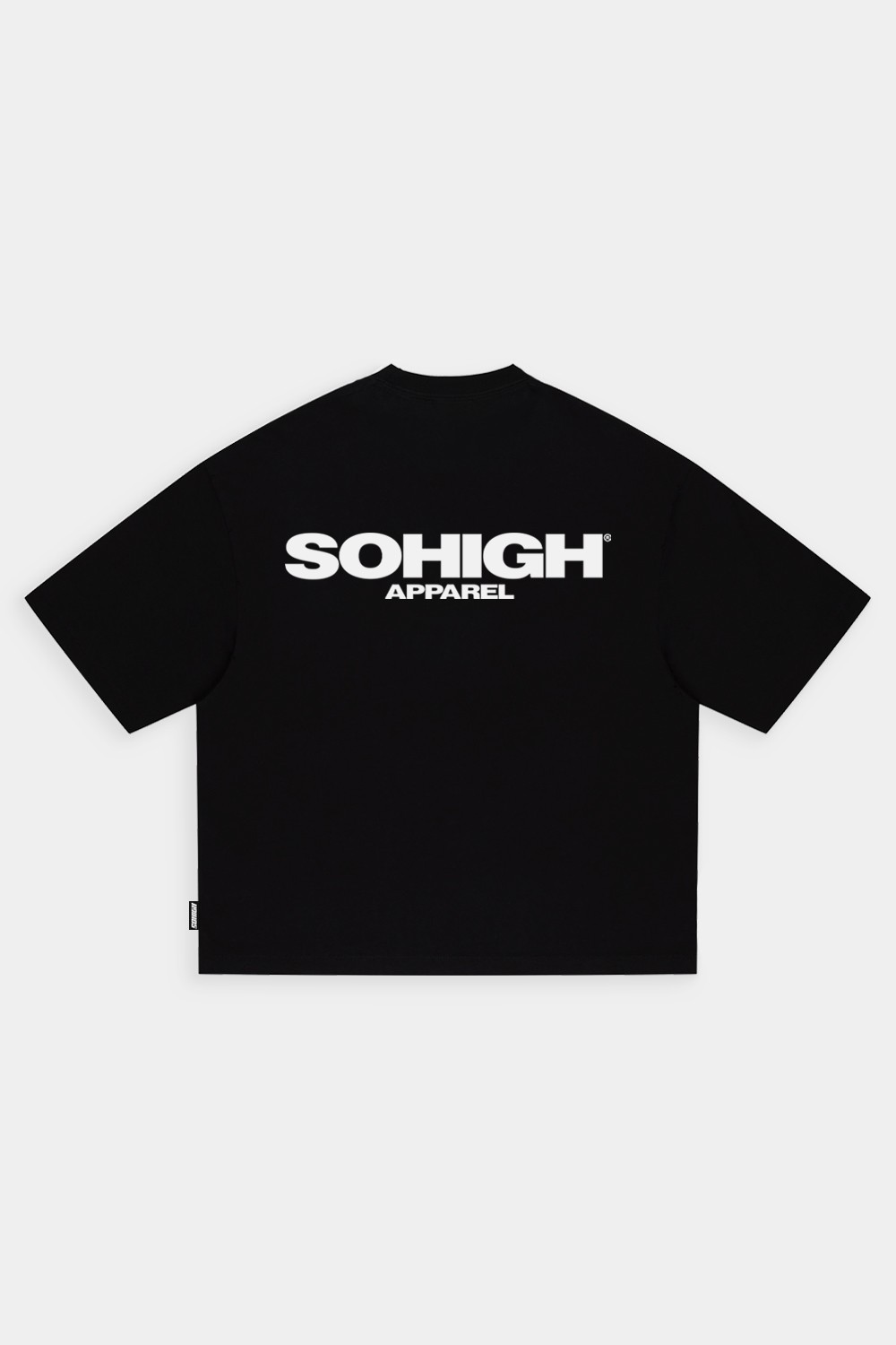 Sohigh Oversize Essential T-Shirt - Siyah