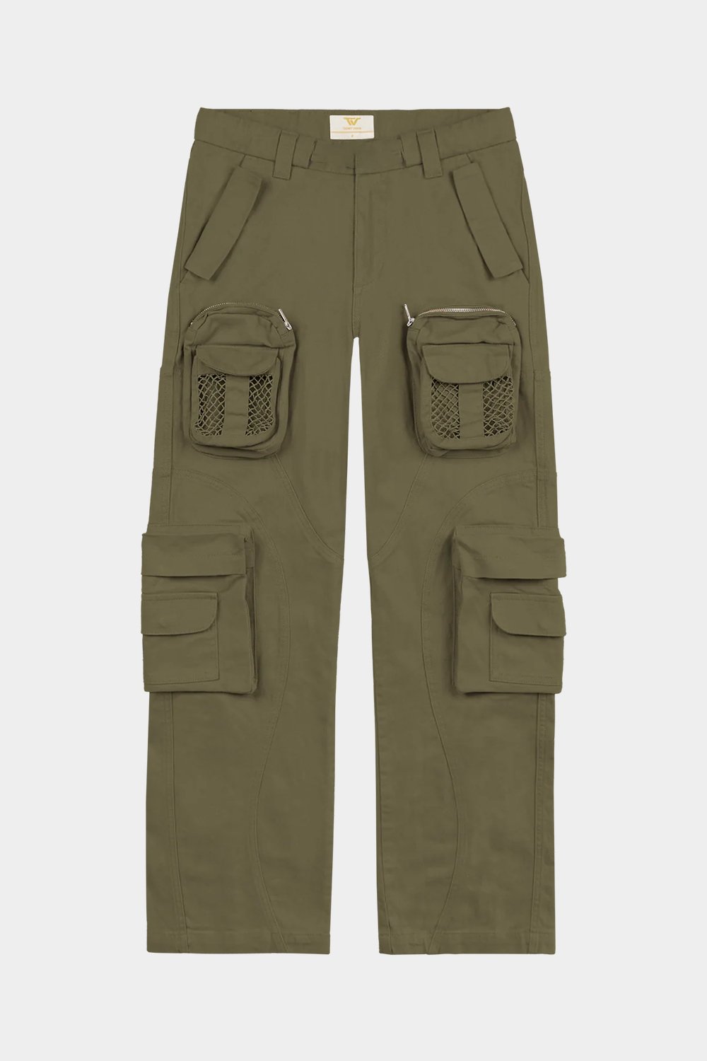 Green Net Cargo Pants (TVS2)