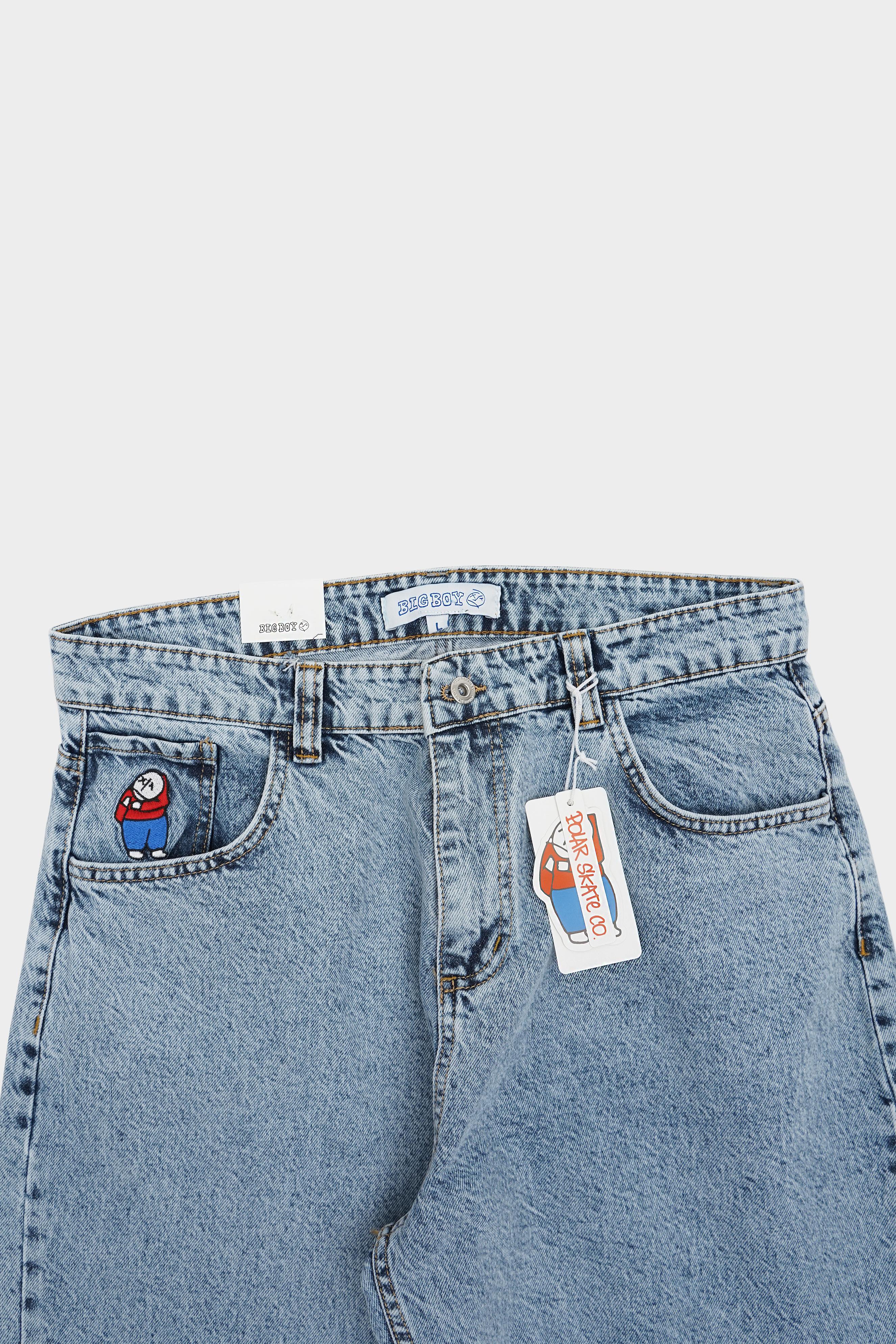 Big Boy Baggy Jeans - Light Blue