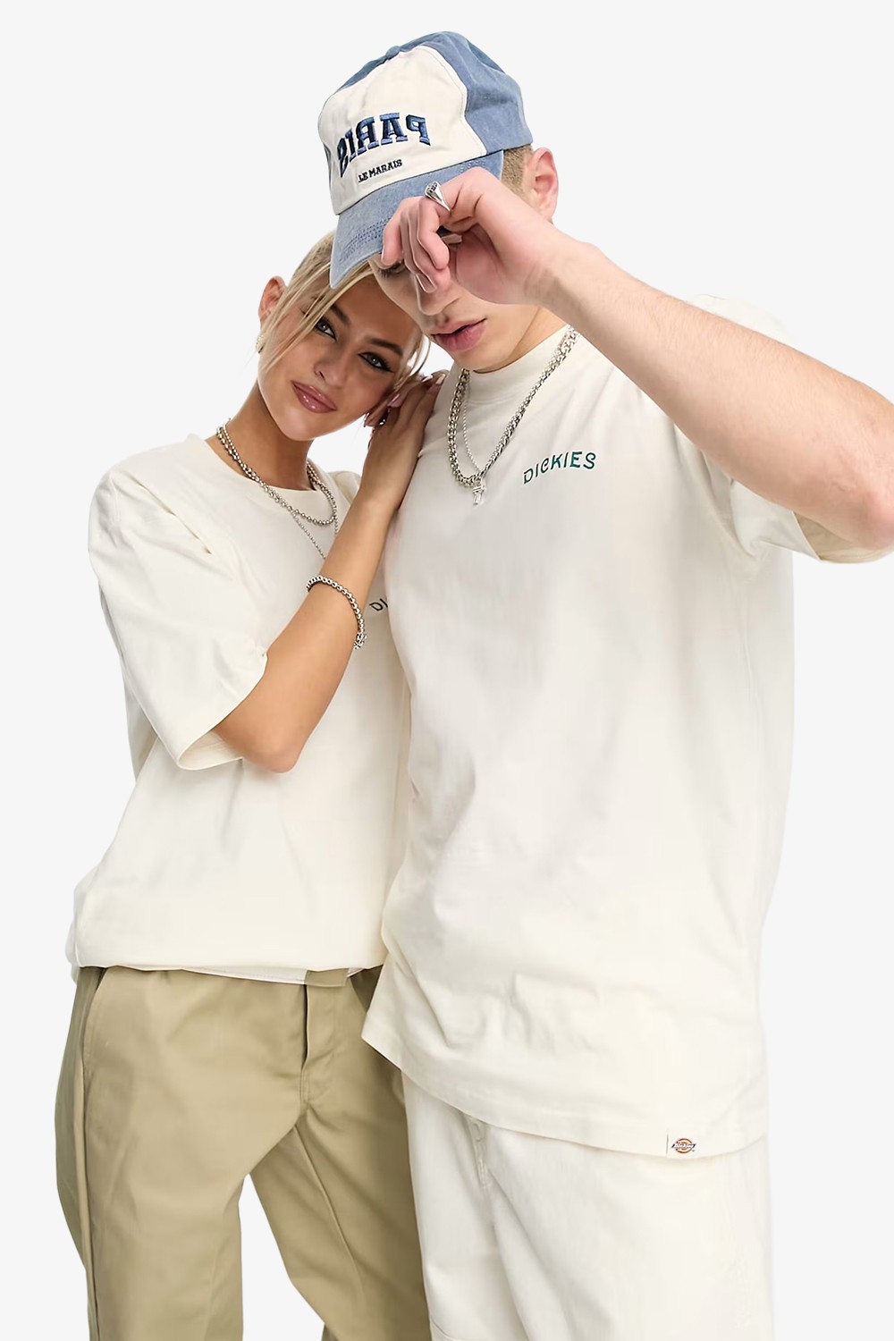 Panther Back Print T-Shirt - Off White